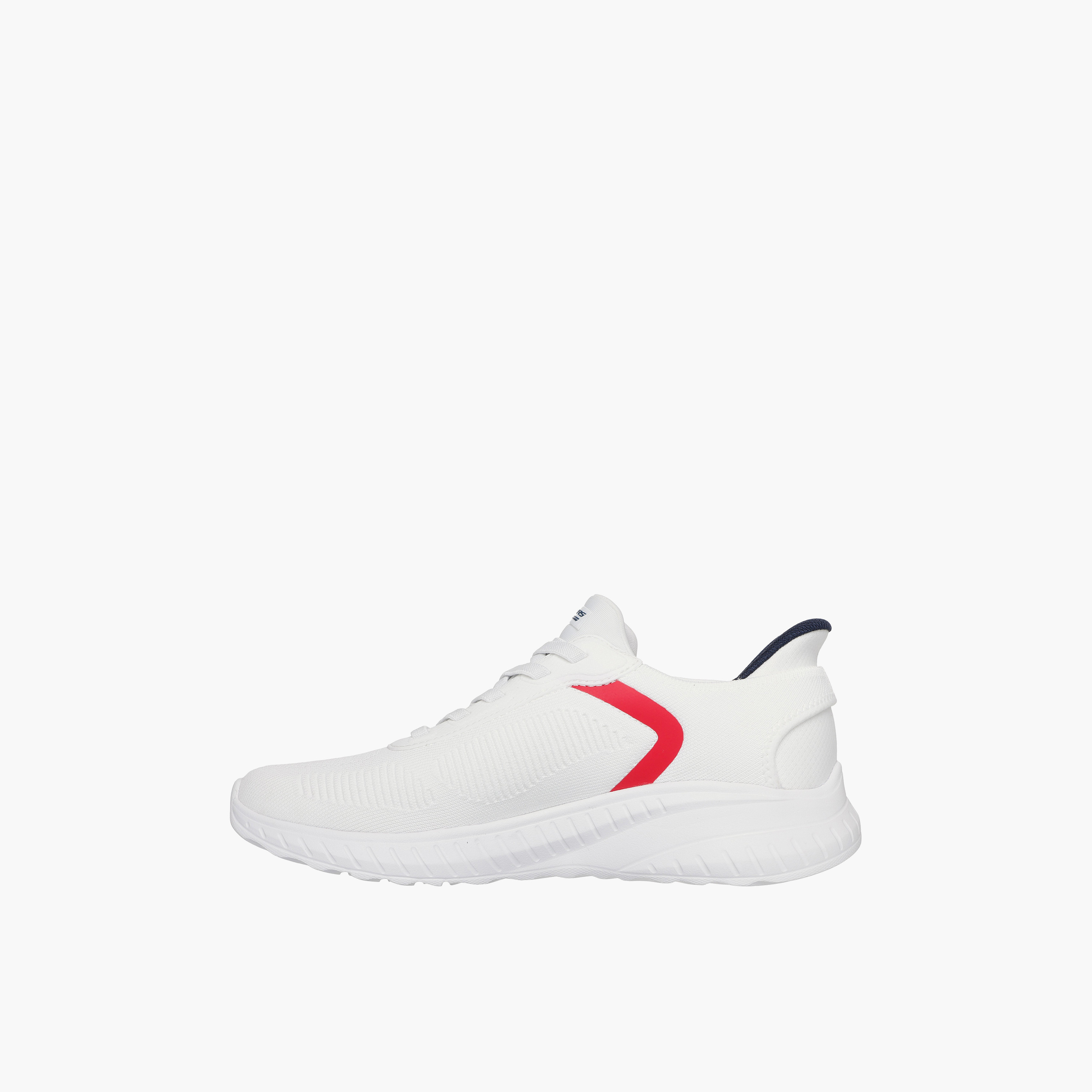 Skechers Men Bobs Squad Chaos Bungee Slip-On Ankle Sneakers-sports-men-shoes-image-5