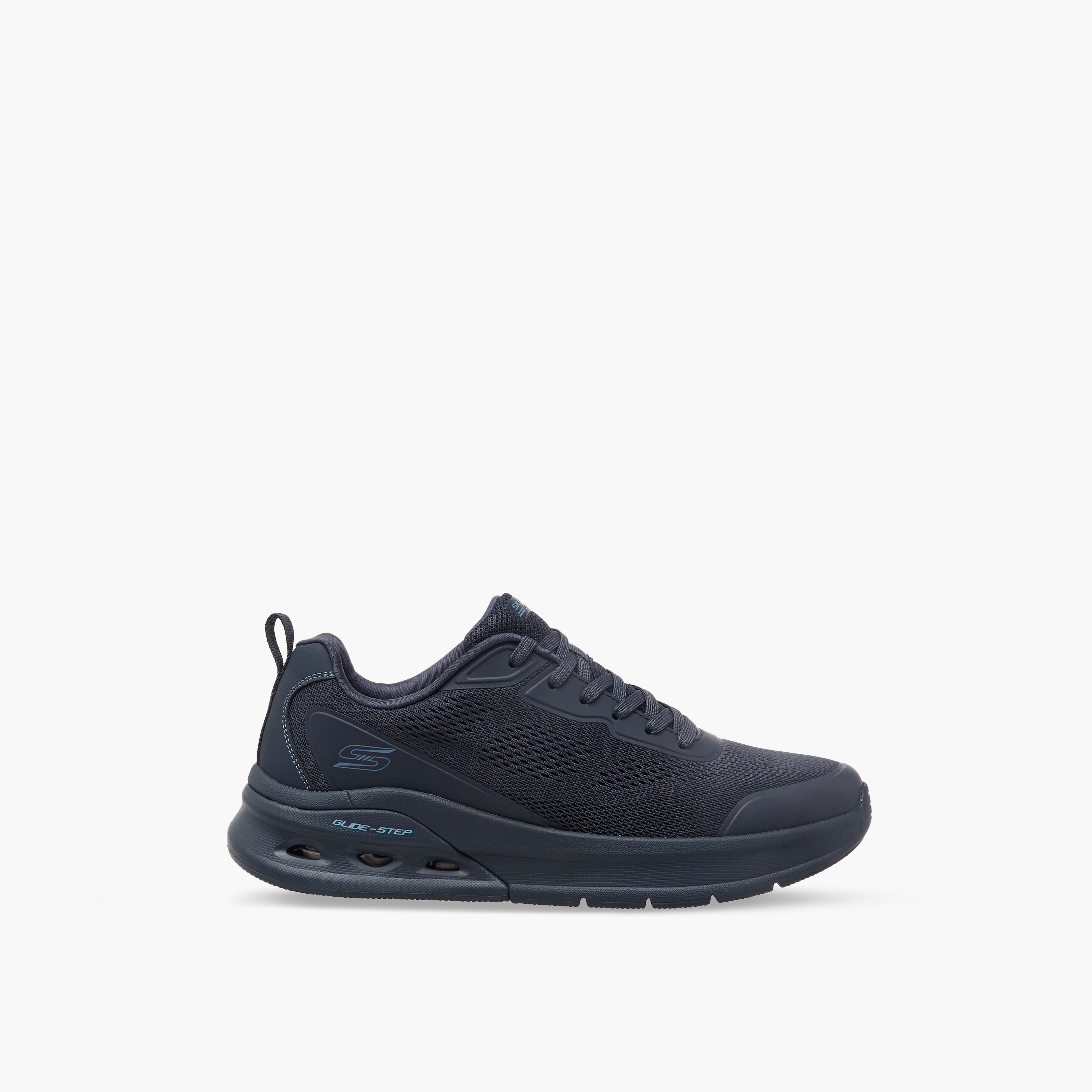 Skechers Men Textured Lace-Up Sports Shoes-men-shoes-sports-image-3