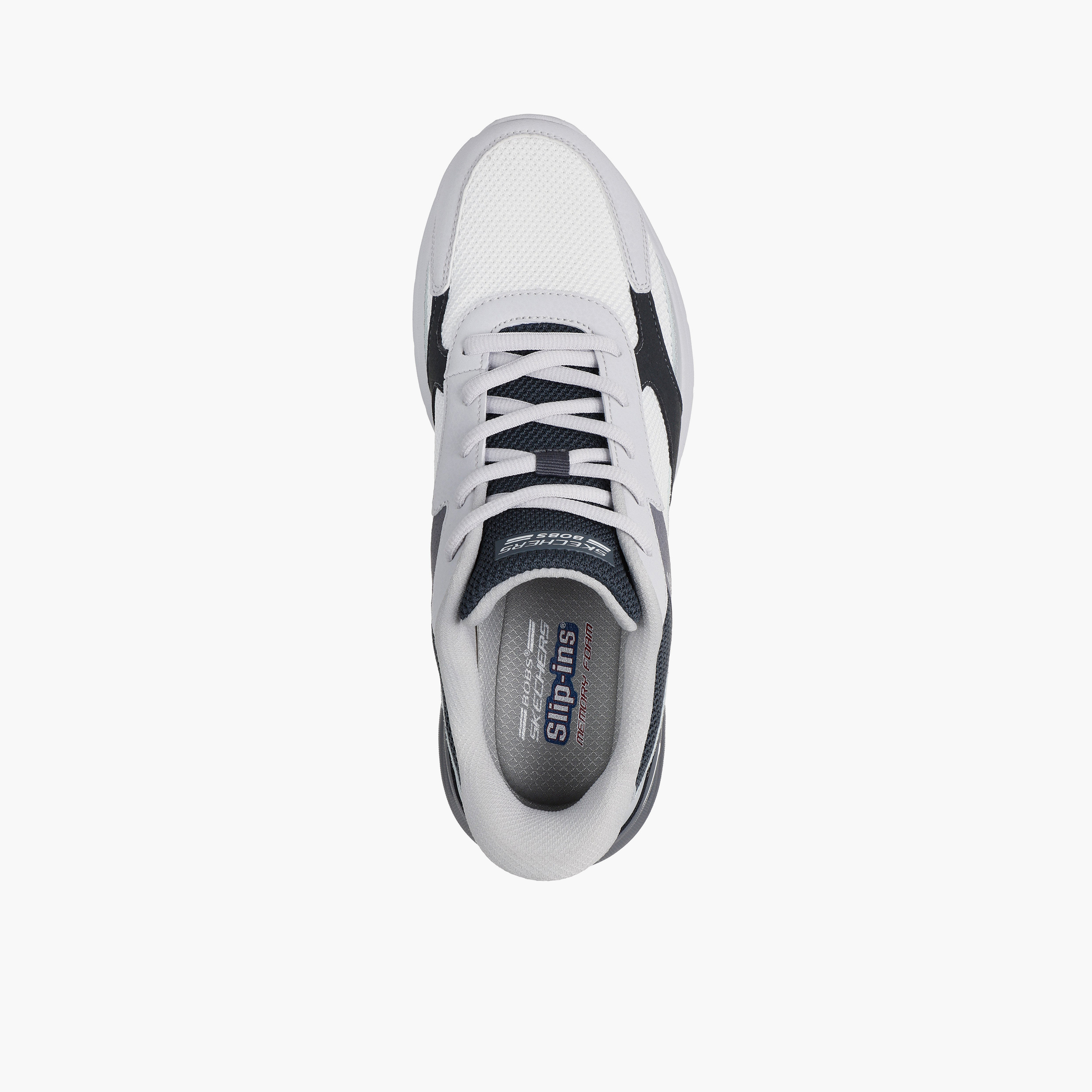 Skechers Men Bobs Arc Waves 2.0 Lace up Ankle Sneakers-sports-men-shoes-image-2