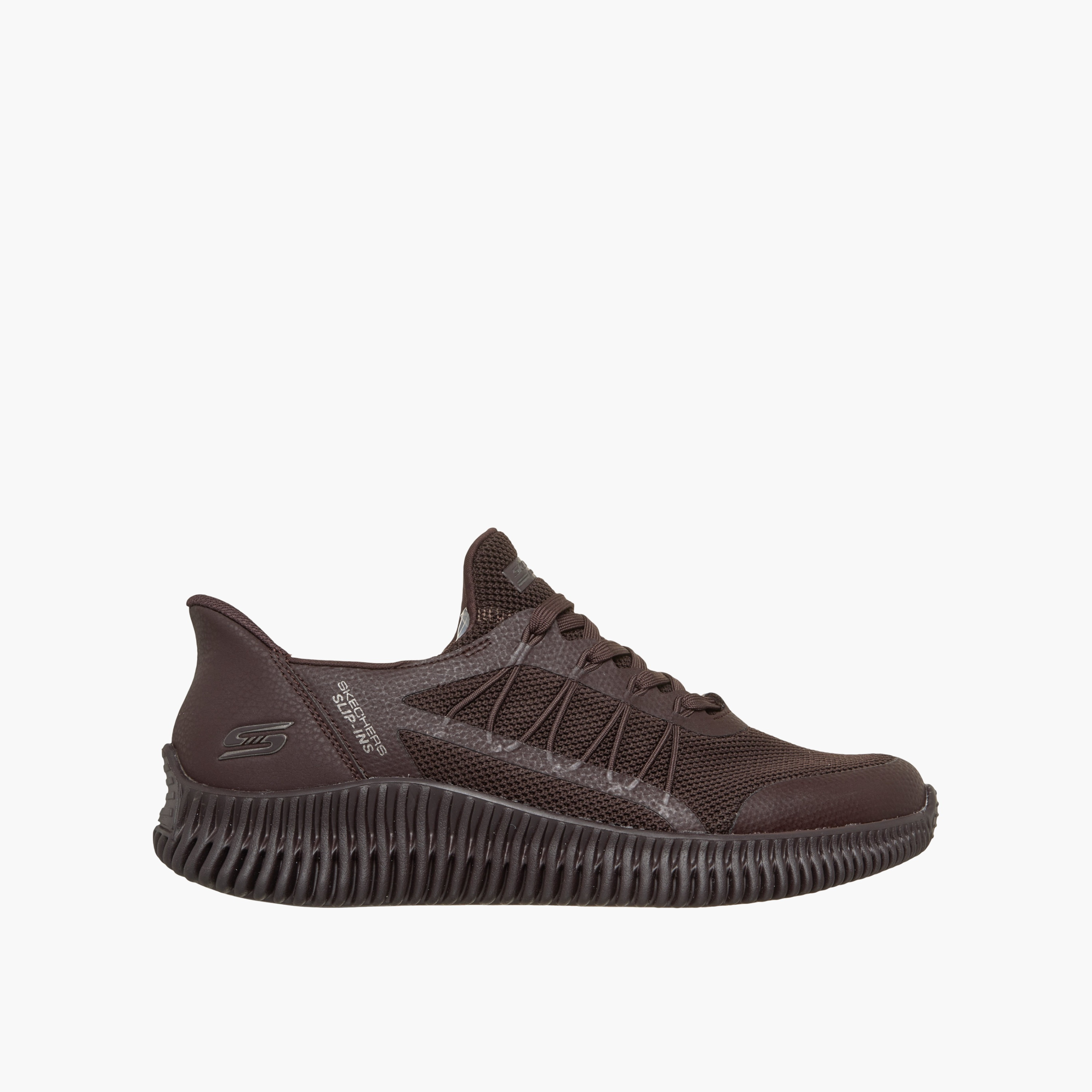 Skechers Panelled Lace-Up Sports Shoes-men-shoes-sneakers-image-1