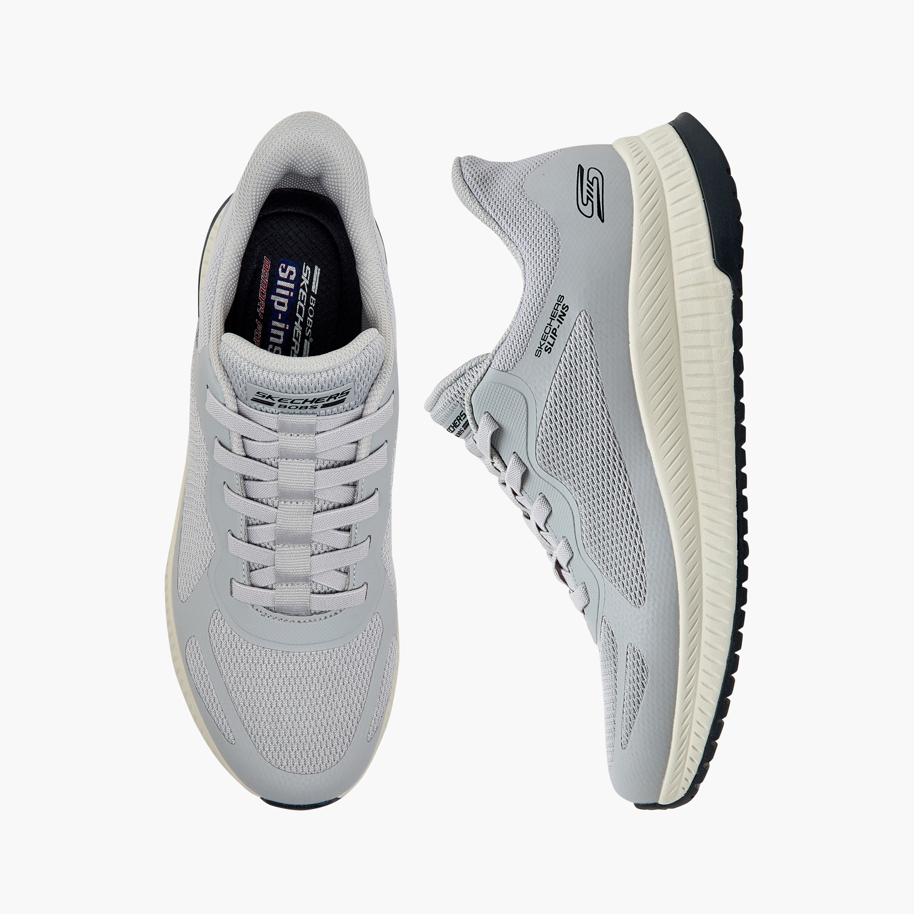 سكيتشرز - حذاء رياضي بوبس سكواد 4 - دانتيل بنجي- منخفض الكاحل - للرجال 118423 | OE-sports-men-shoes-image-6