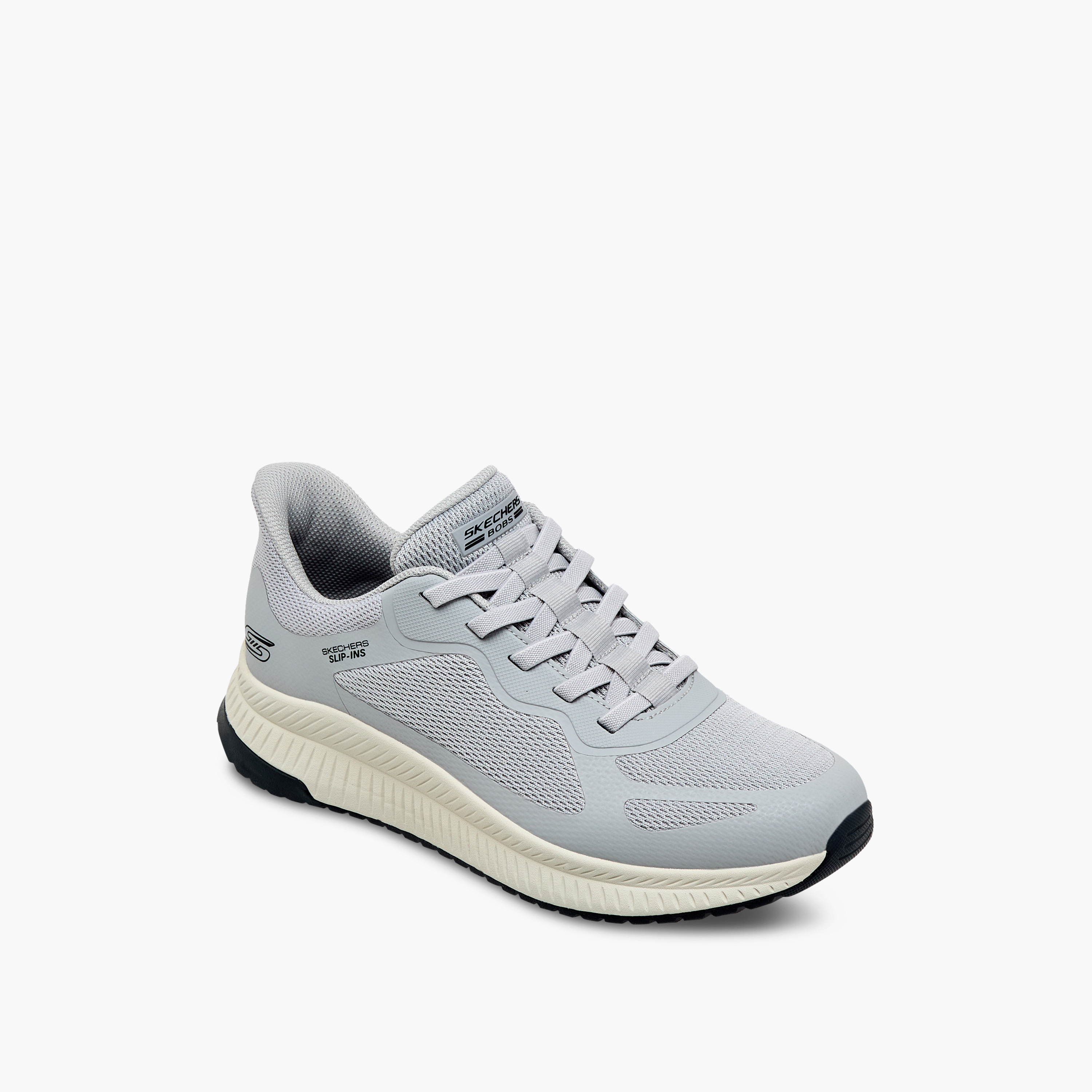 Skechers Men's BOBS SQUAD 4 Bungee Lace Low Ankle Sneakers 118423 | OE-sports-men-shoes-image-2