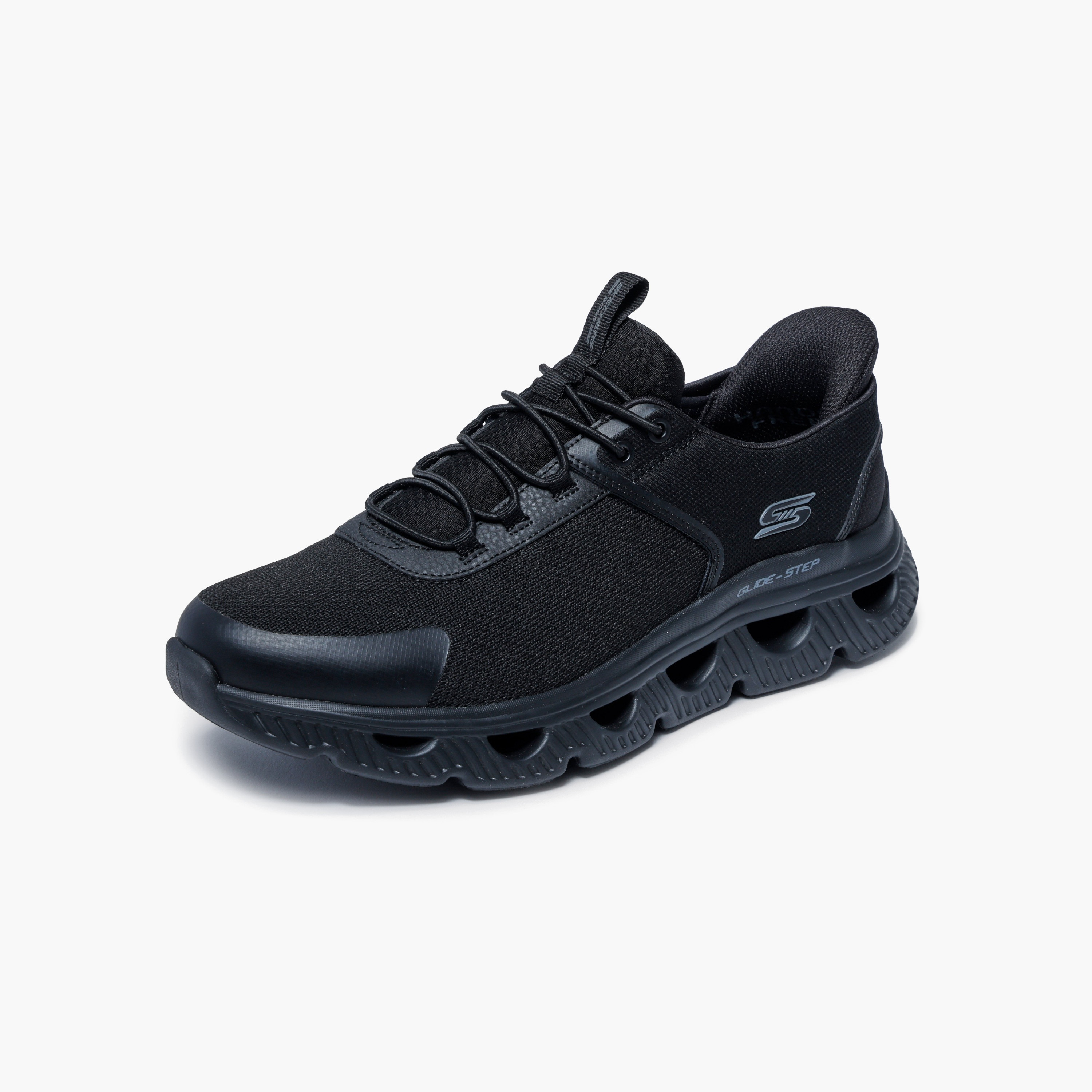 Skechers Men BOBS Sport Arc Waves Slip-On Sports Shoes-sports-men-shoes-image-3