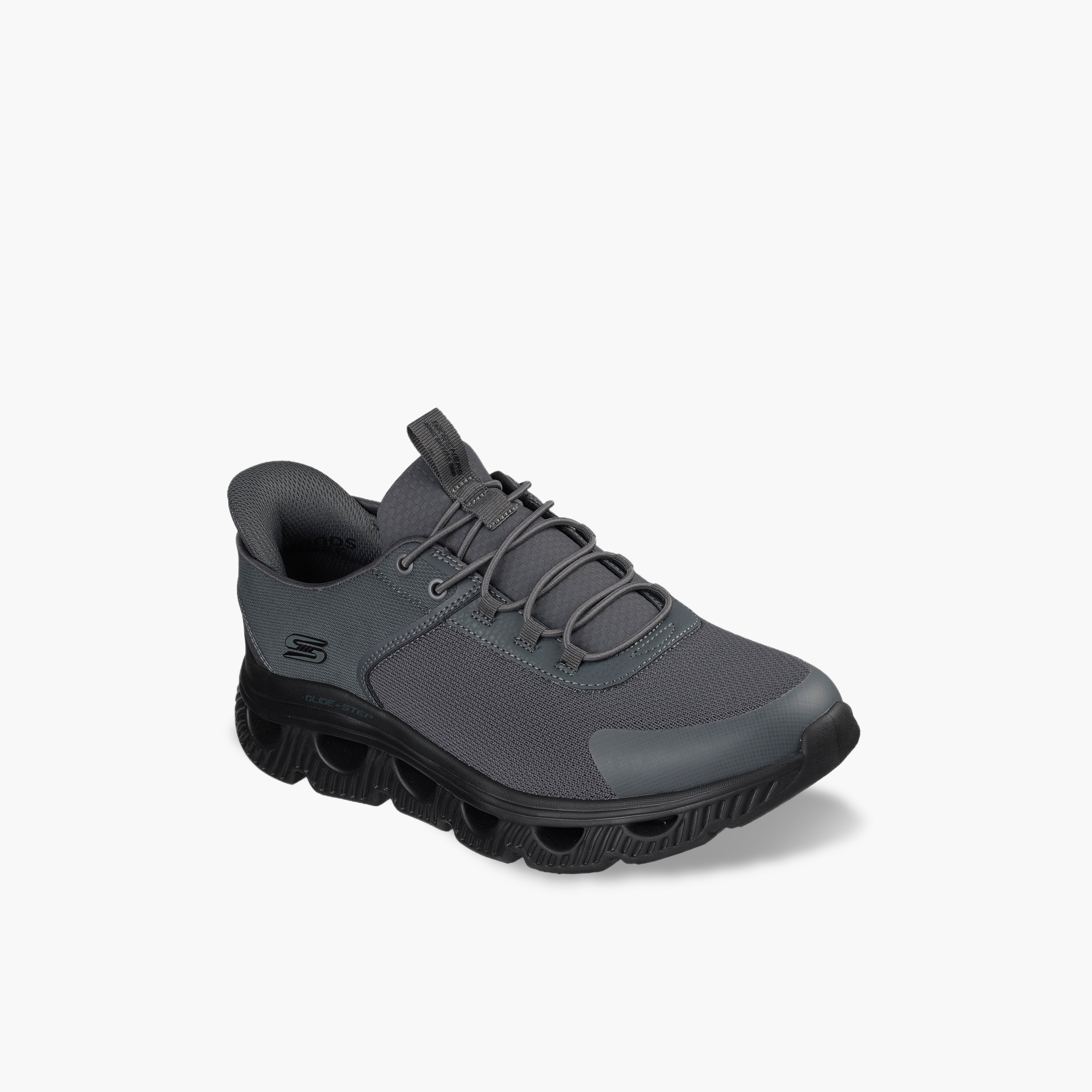 Skechers Men Bobs Arc Waves Slip-On Sports Shoes-sports-men-shoes-image-1