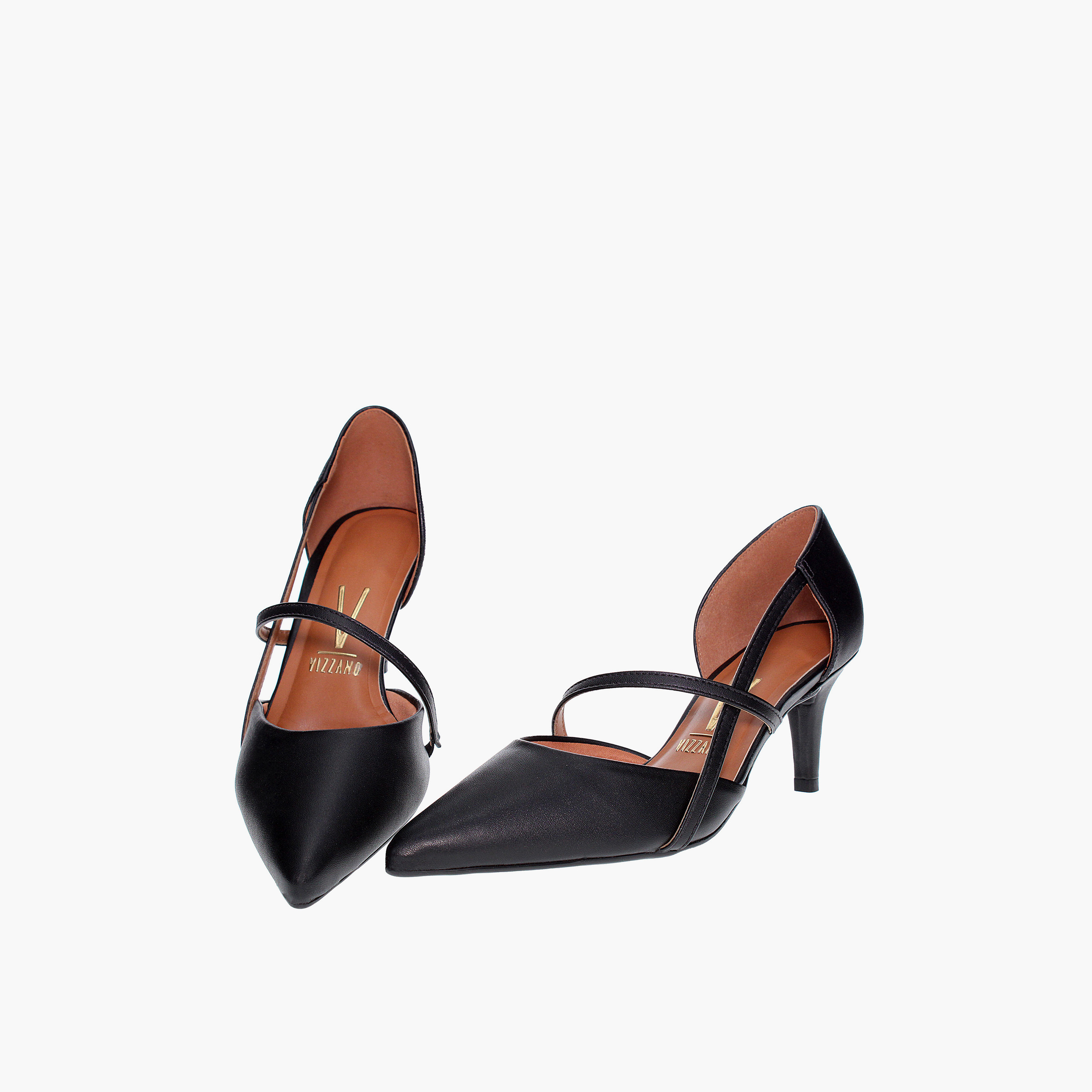 Vizzano by Geoomnii Women's Back Strap Kitten Heels Sandal | 1185-1102-7286-15745       -women-shoes-heels-image-3