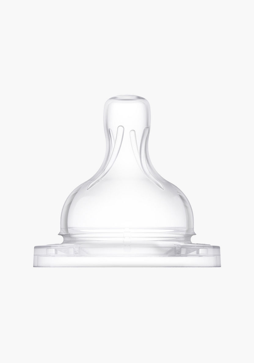 Philips Avent Classic+ Slow Flow Silicone Teats - Set of 2-Bottles and Teats-image-1