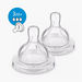 Philips Avent Airflex Medium Flow Silicone Teats - Set of 2-Bottles and Teats-thumbnail-0