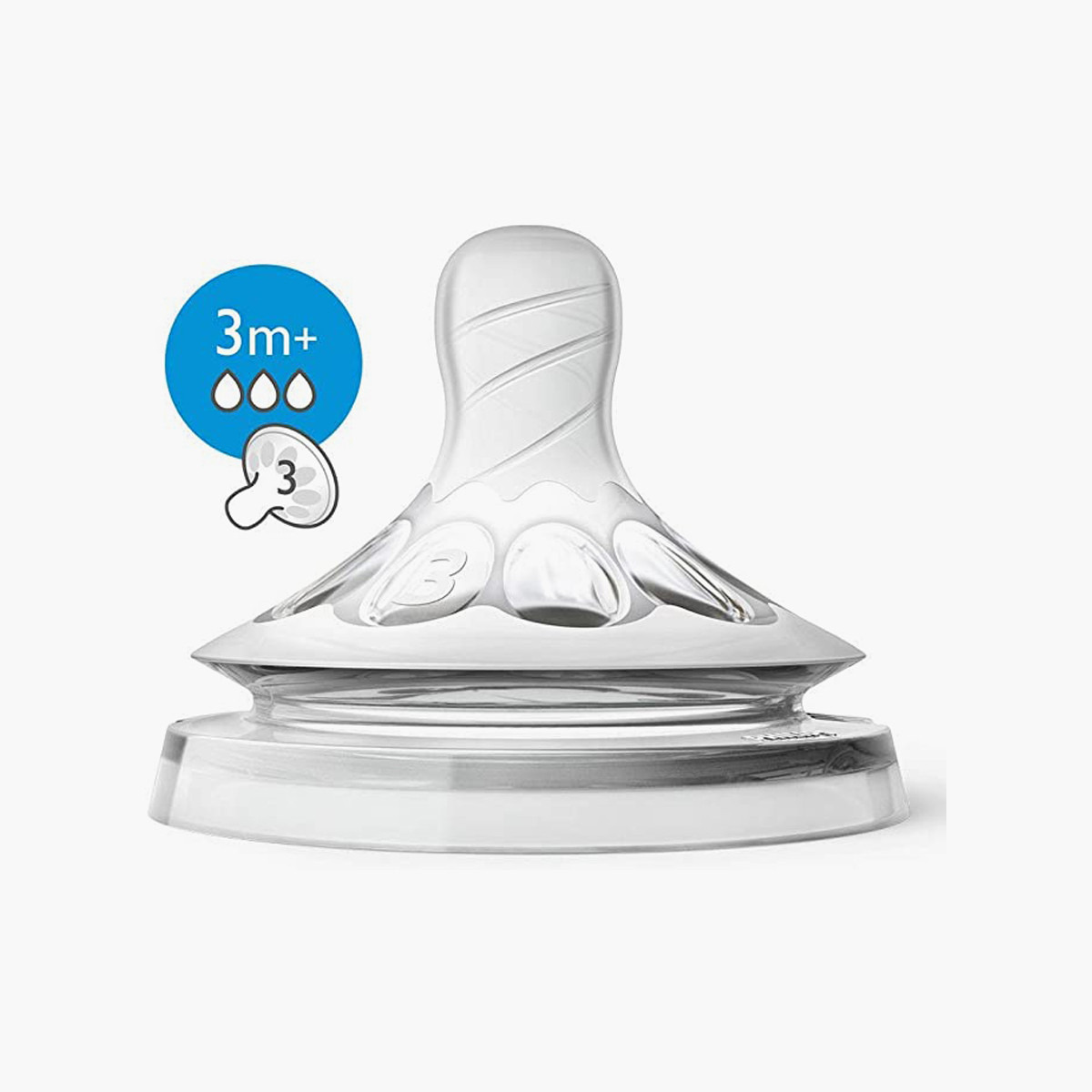 Philips Avent Airflex Medium Flow Silicone Teats - Set of 2-baby-feeding-feedingbottles-bottlesandteats-image-2