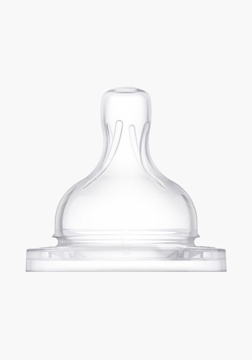 Philips Avent Classic+ Fast Flow Silicone Teats - Set of 2-Bottles and Teats-image-1