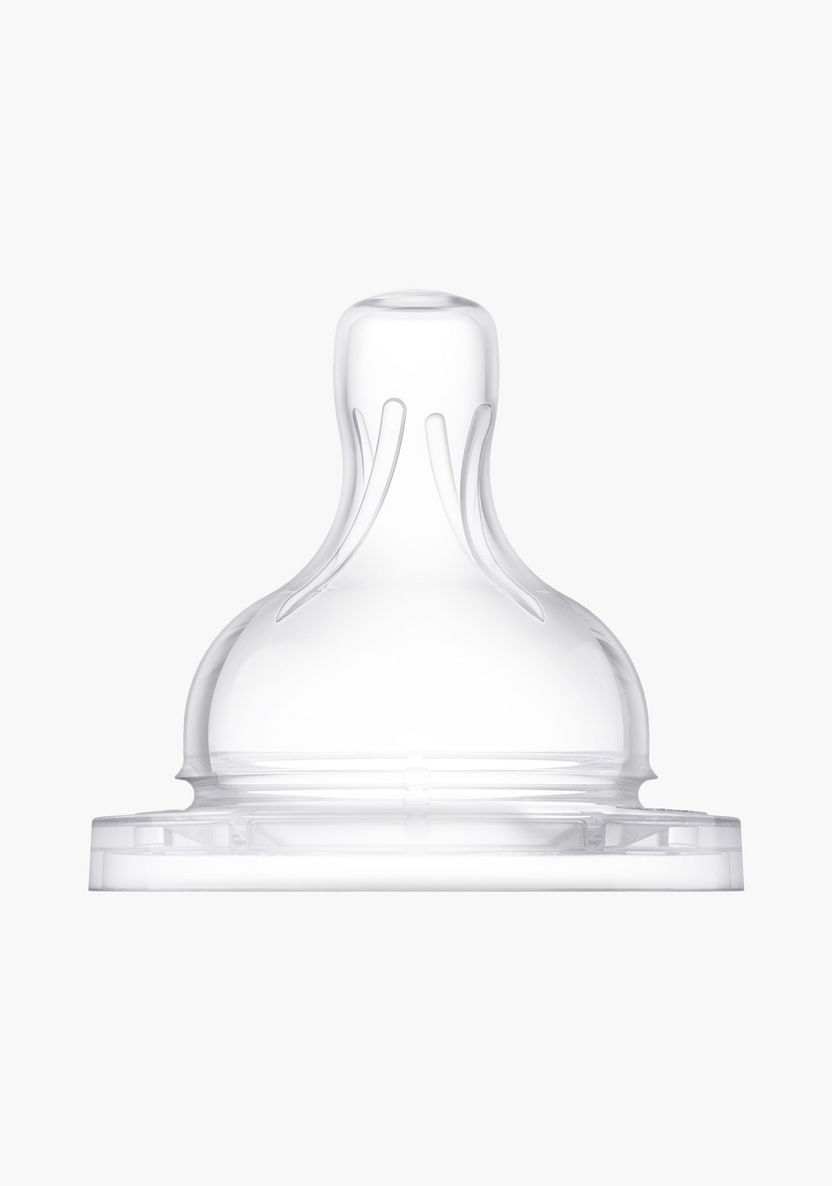 Philips Avent Variable Flow Silicone Teats - Set of 2-Bottles and Teats-image-2