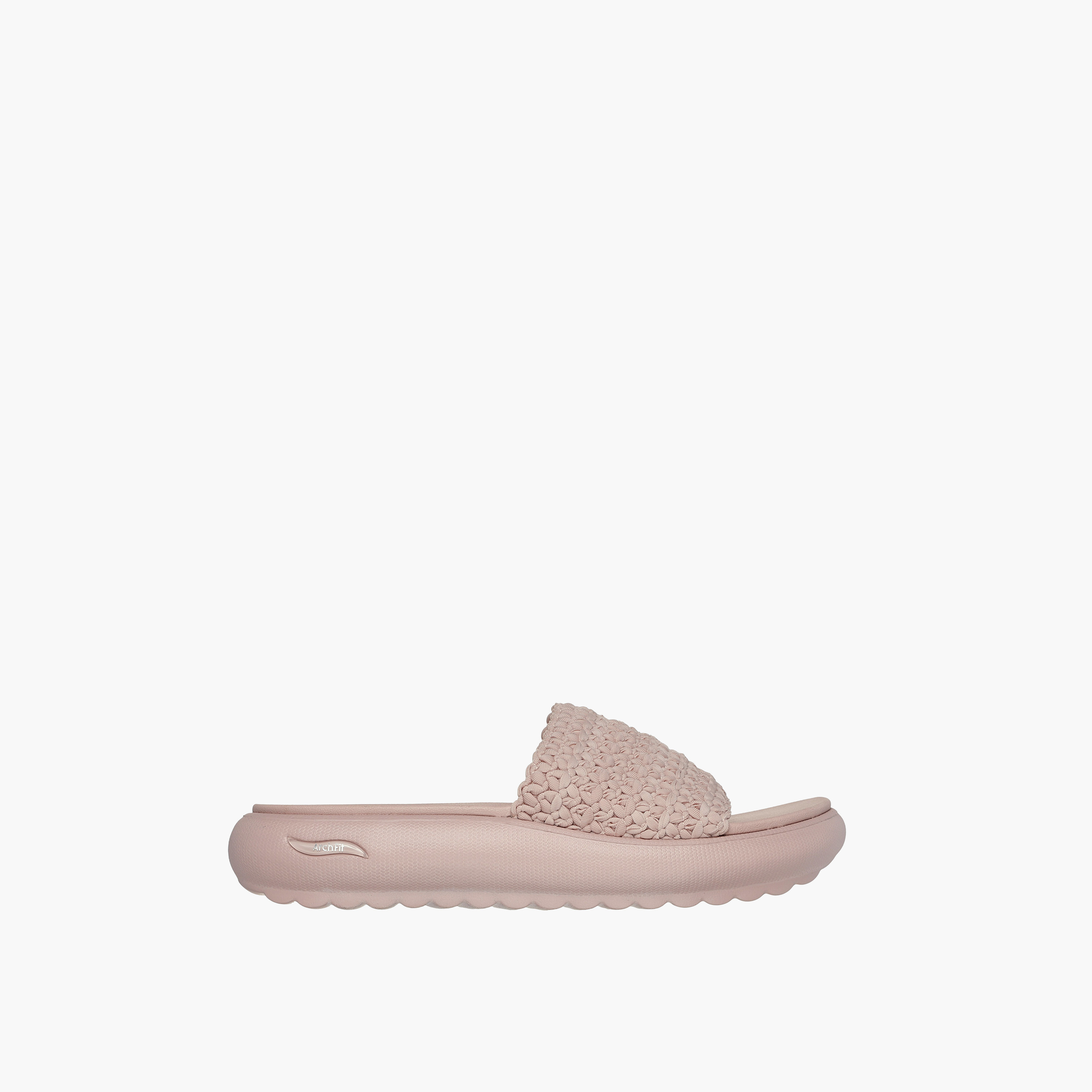 Skechers Women's Arch Fit Cloud Slip-On Slide Sandals-women-shoes-flipflopsandslides-image-2