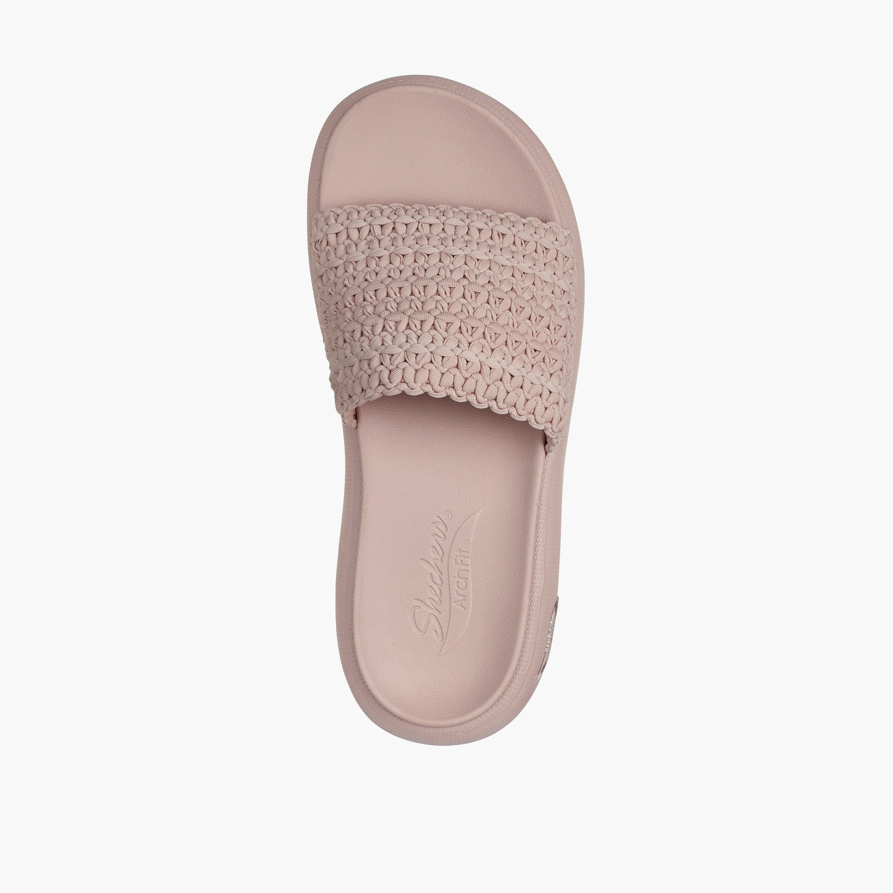 Skechers Women's Arch Fit Cloud Slip-On Slide Sandals-women-shoes-flipflopsandslides-image-4