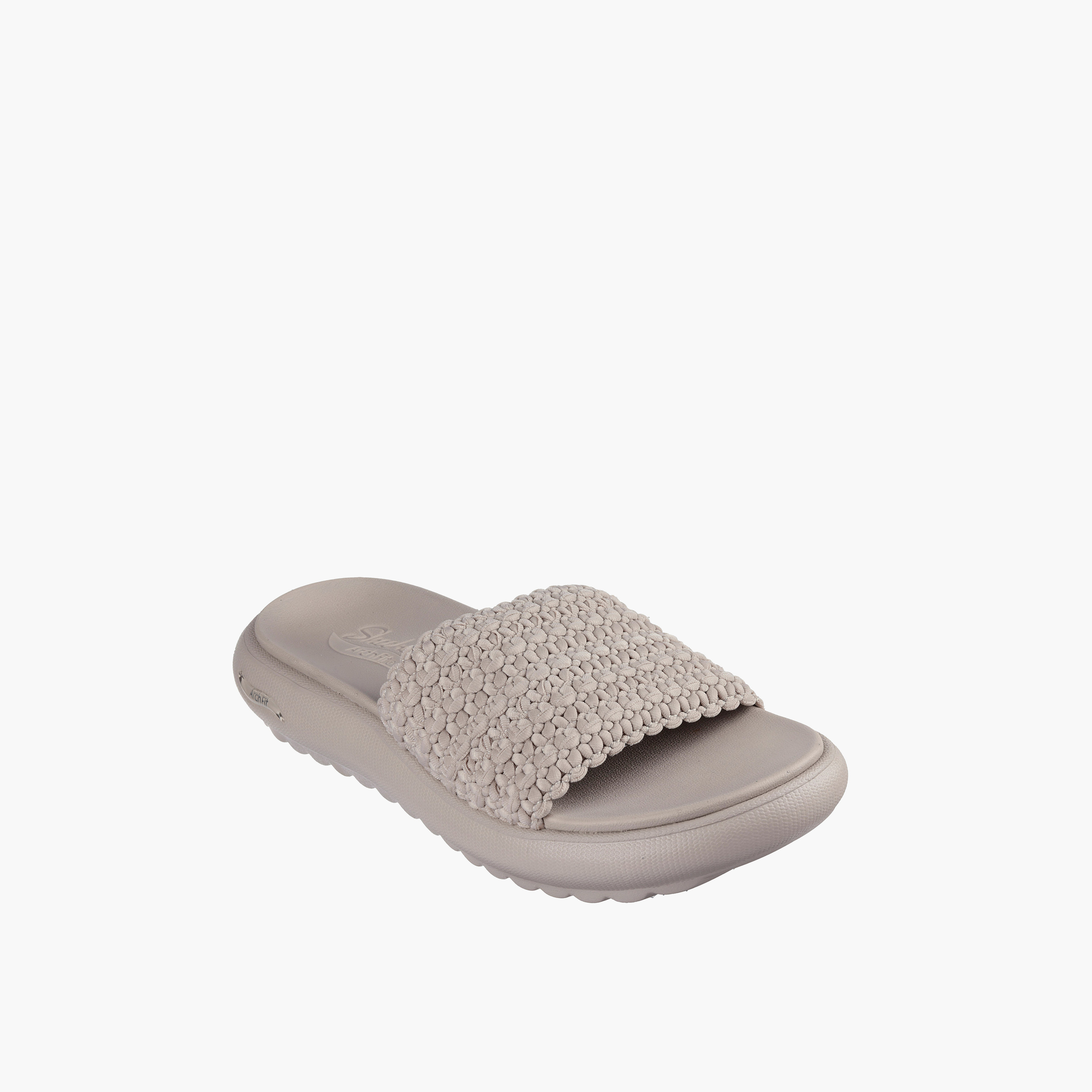 Skechers Women's Arch Fit Cloud Slip-On Slide Sandals-women-shoes-flipflopsandslides-image-6