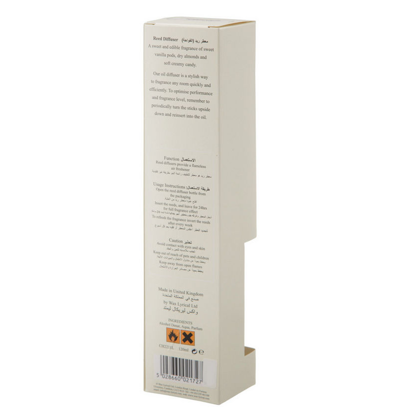 Colony Reed Diffusers Shop Colony Vanilla Reed Diffuser - 120 ml Online | Centrepoint Bahrain