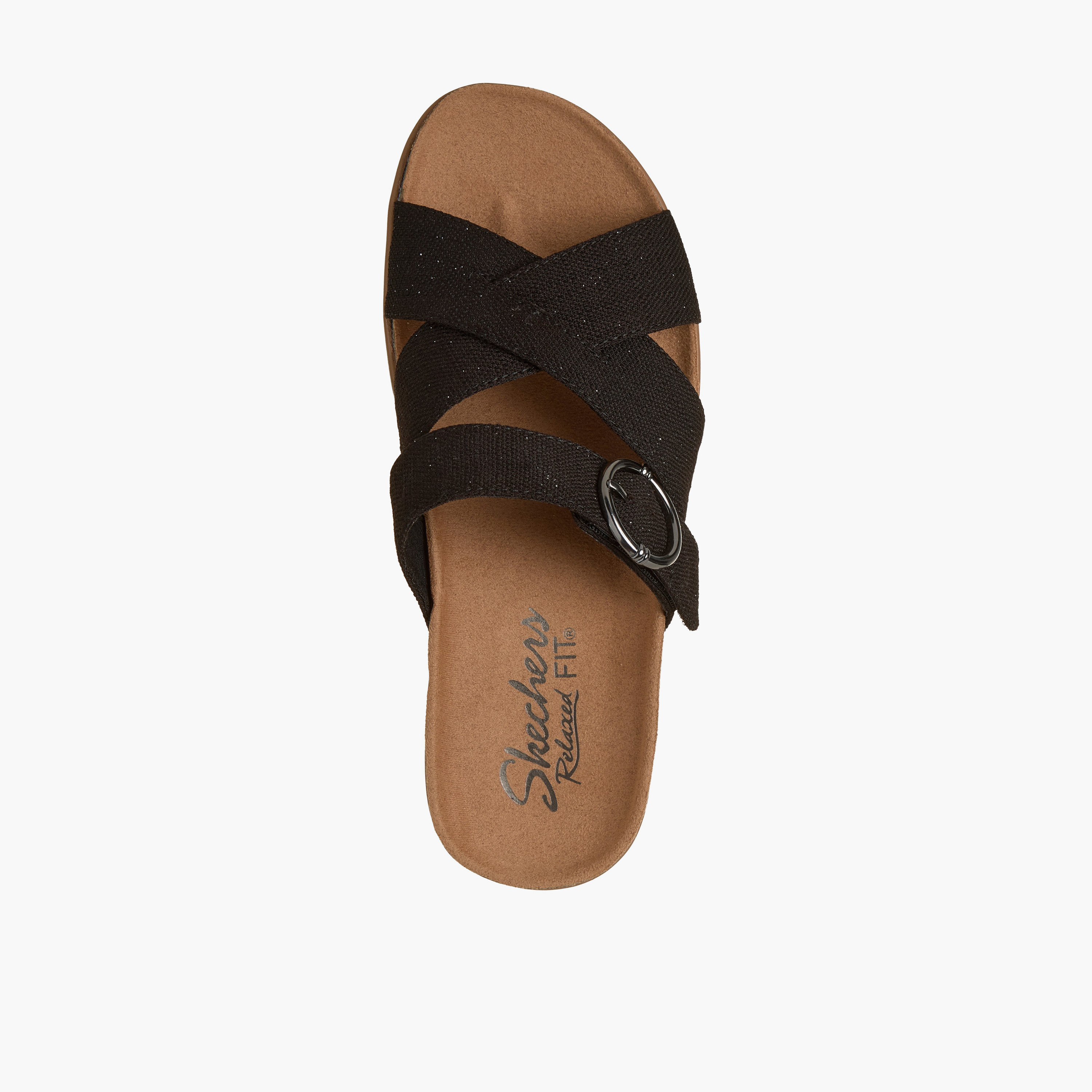 Skechers Women LIFTED COMFORT Slip-On Sandals-women-shoes-flats-sandals-image-2