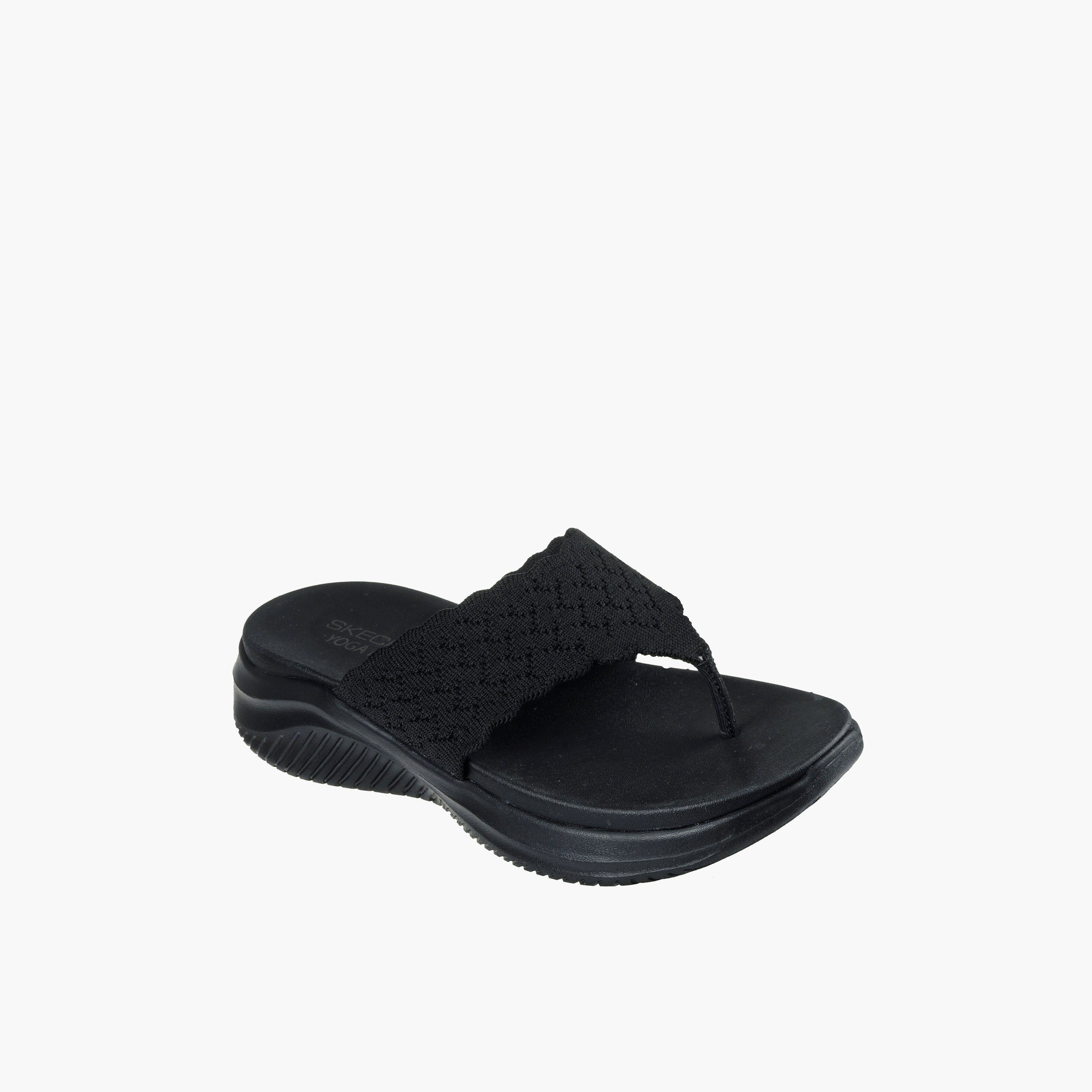 Skechers Women Ultra Flex 3.0 Slip-On Thong Sandals-women-shoes-flats-sandals-image-1