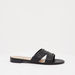 Open Toe Embellished Flat Sandals-Women%27s Flat Sandals-thumbnail-0