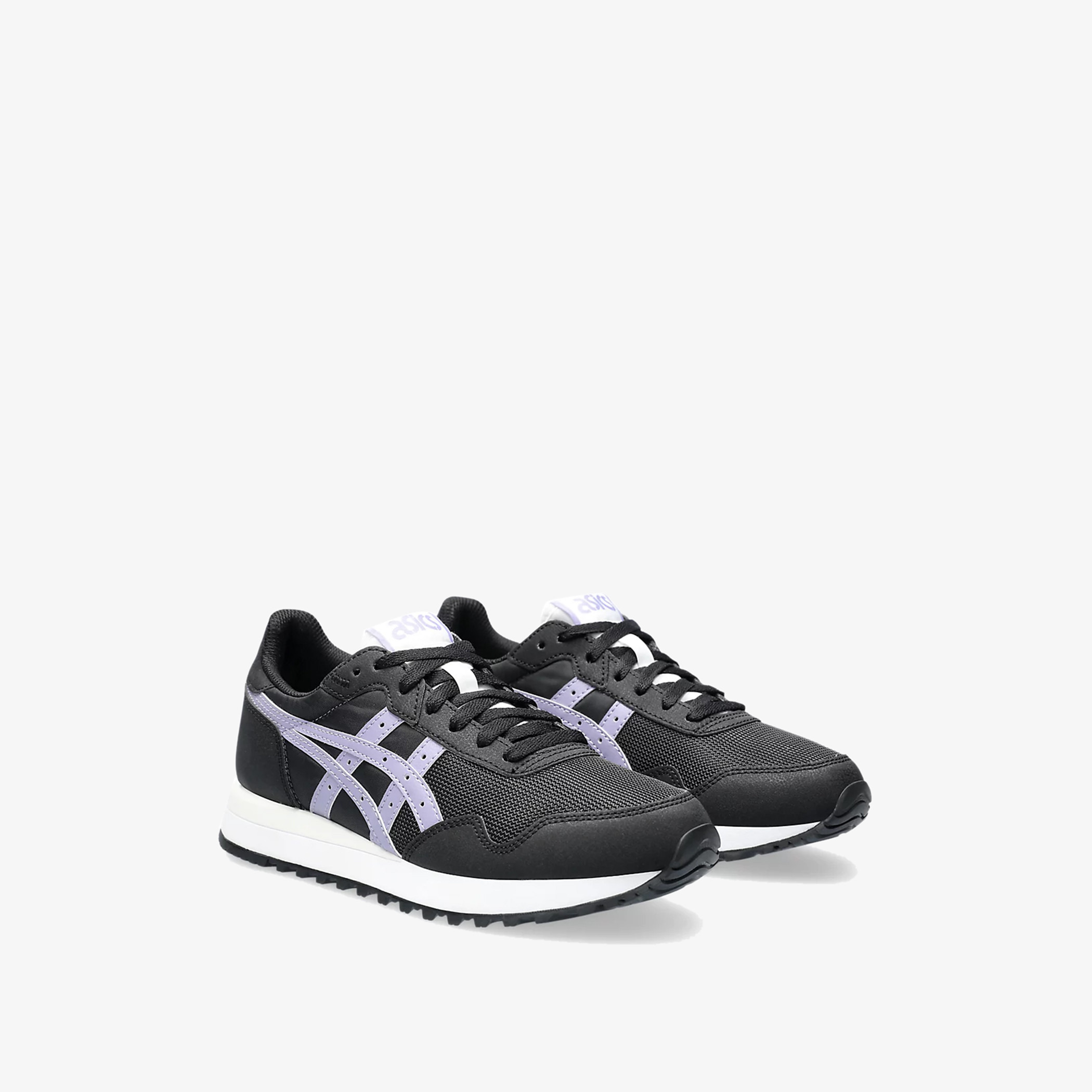 Asics Women s Logo Detail Lace Up Sneaker Shoes TIGER RUNNER II