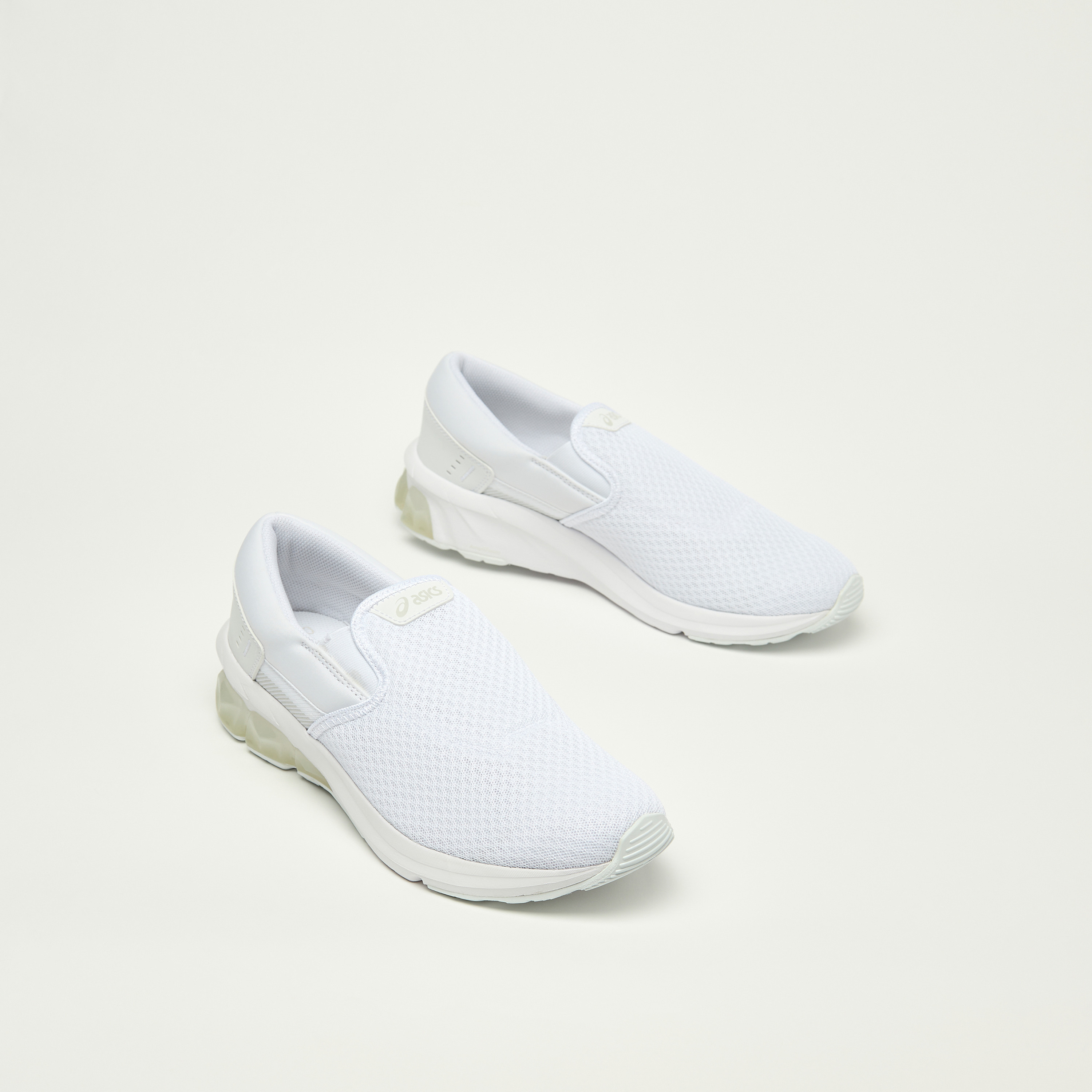حذاء سنيكرز سهل الارتداء بارز الملمس للرجال من أسيكس - GEL-QUANTUM 90 IV-sports-men-shoes-image-1