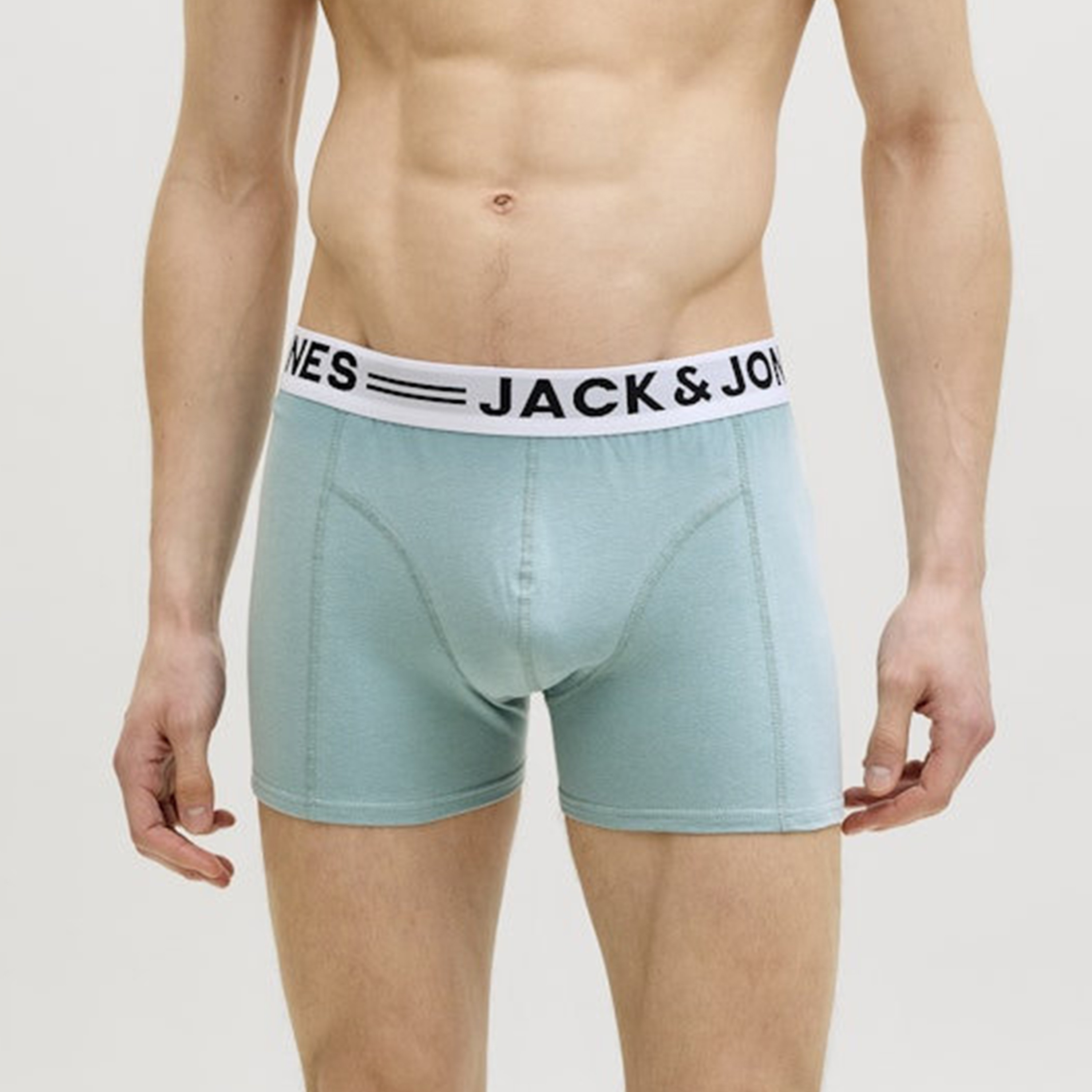 سينس ترانكس من جاك آند جونز سادة مع حزام خصر مطبوع عليه العلامة التجارية-men-clothing-innerwear-underwear-image-7