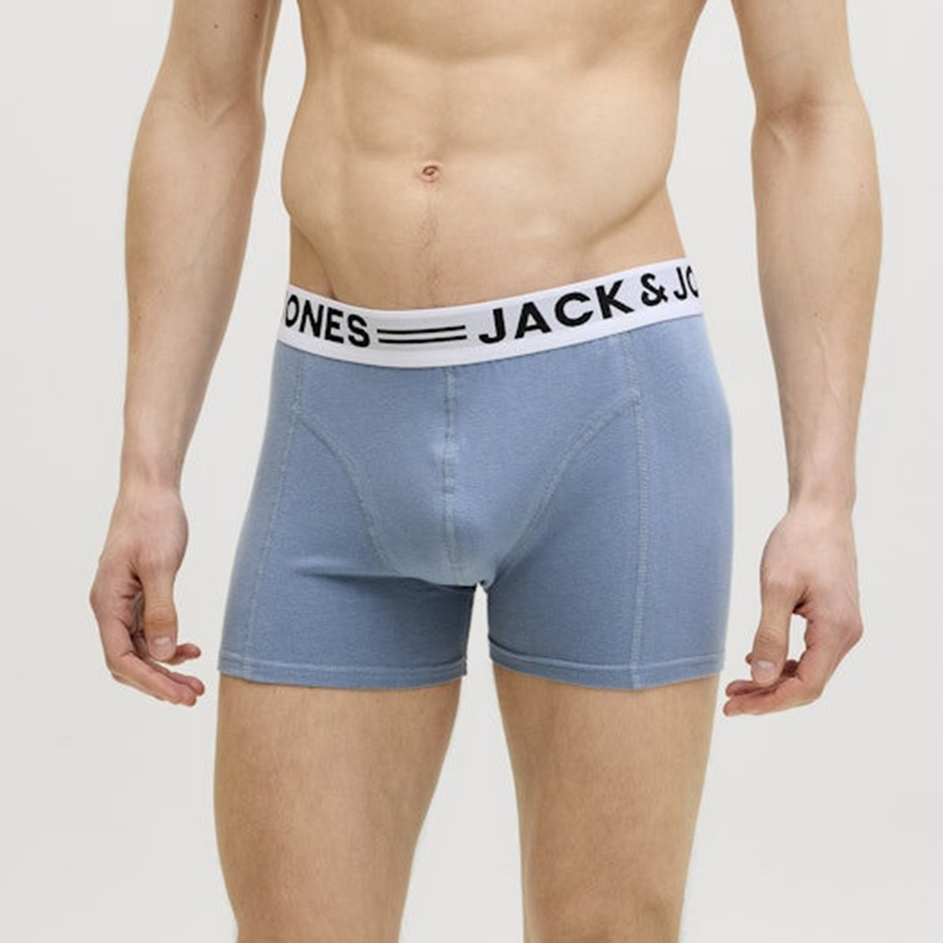سينس ترانكس من جاك آند جونز سادة مع حزام خصر مطبوع عليه العلامة التجارية-men-clothing-innerwear-underwear-image-9