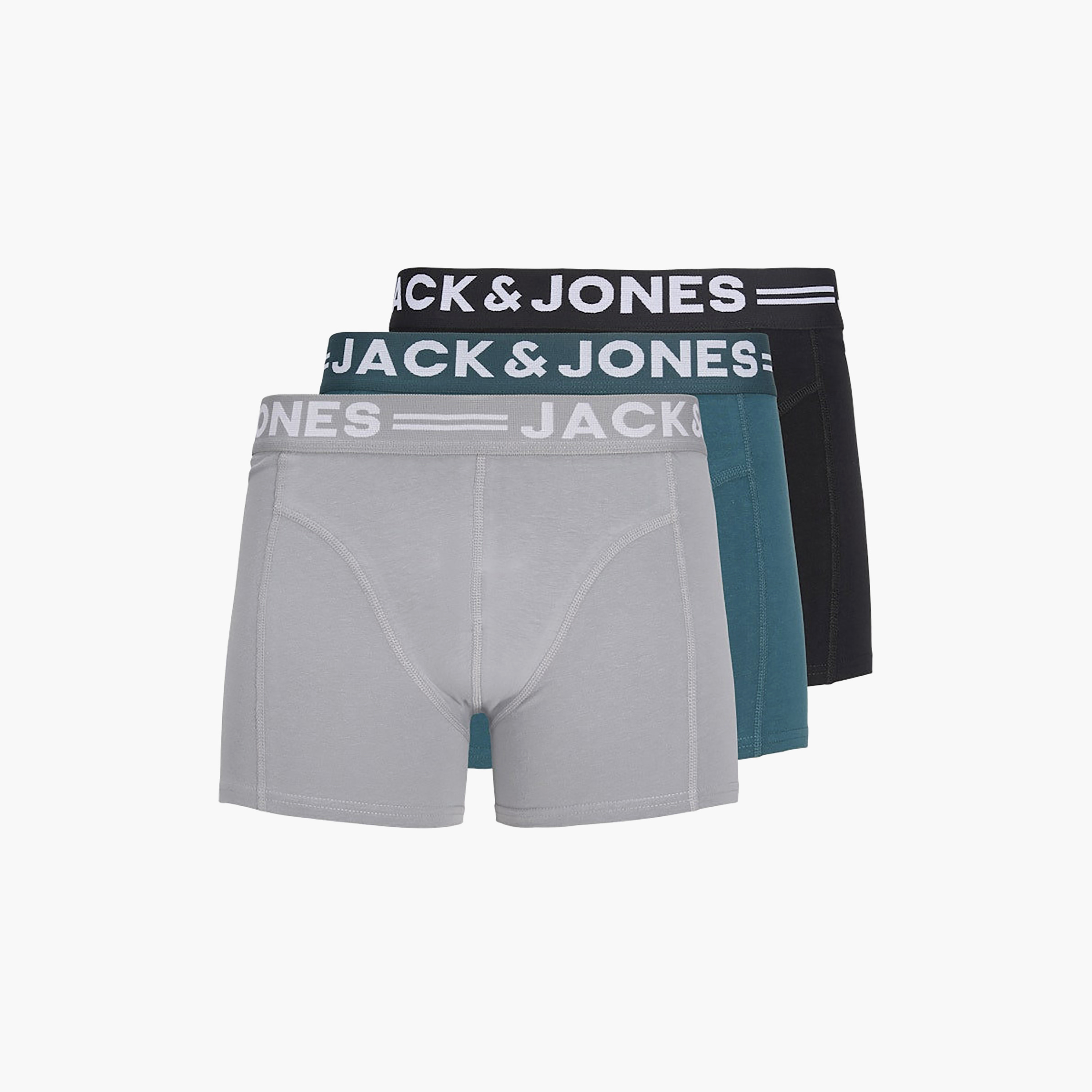 سينس ترانكس من جاك آند جونز سادة مع حزام خصر مطبوع عليه العلامة التجارية-men-clothing-innerwear-underwear-image-12