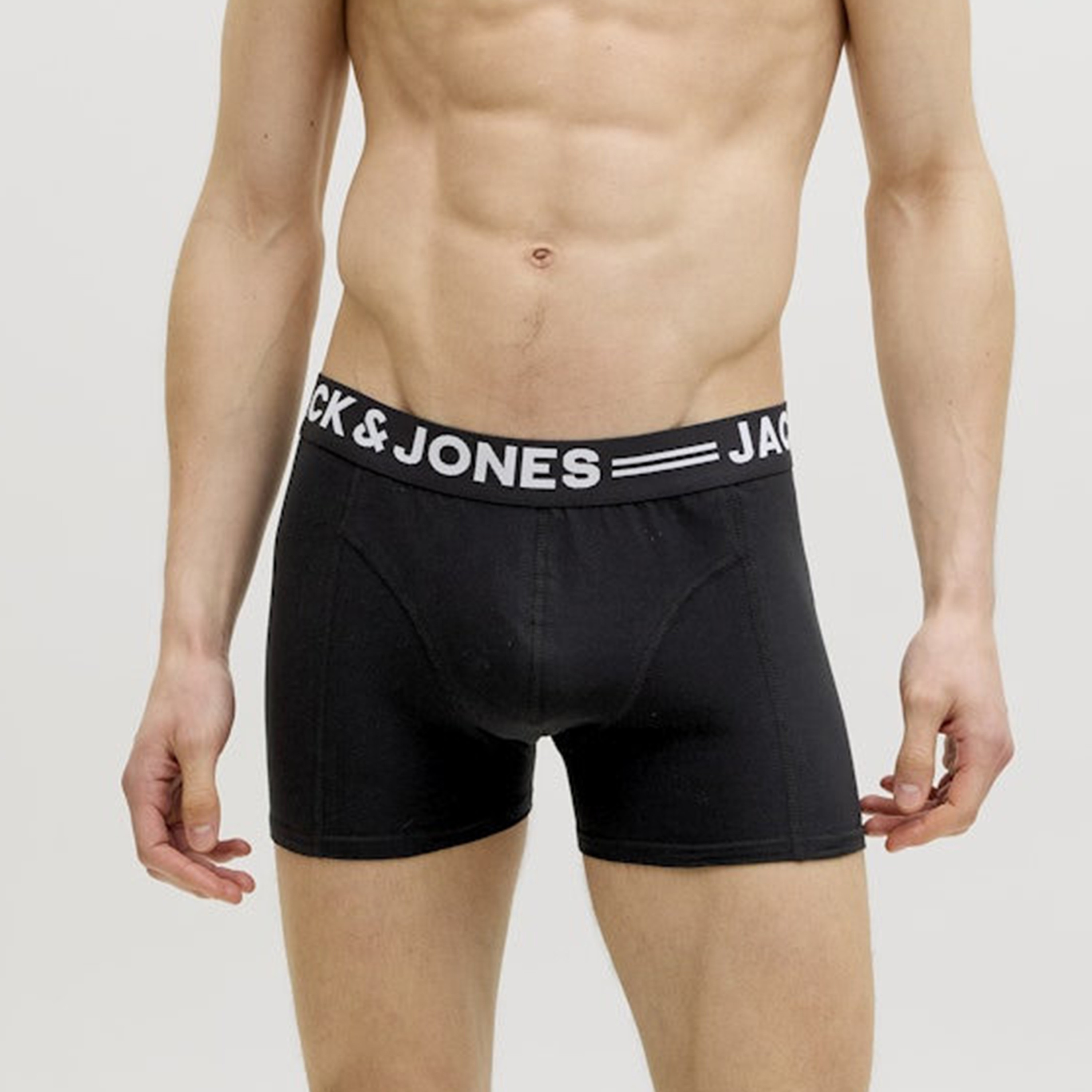 سينس ترانكس من جاك آند جونز سادة مع حزام خصر مطبوع عليه العلامة التجارية-men-clothing-innerwear-underwear-image-15