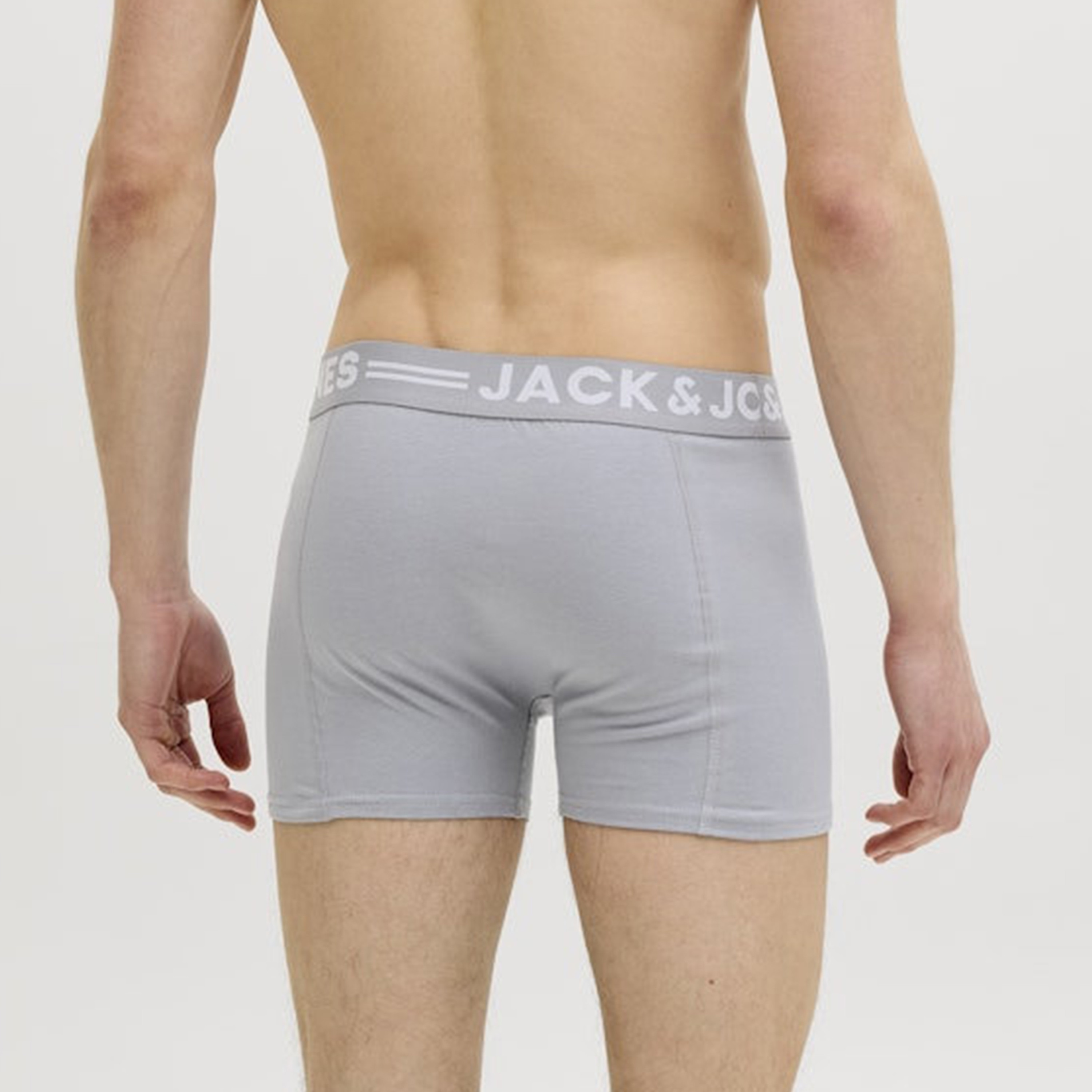 سينس ترانكس من جاك آند جونز سادة مع حزام خصر مطبوع عليه العلامة التجارية-men-clothing-innerwear-underwear-image-17