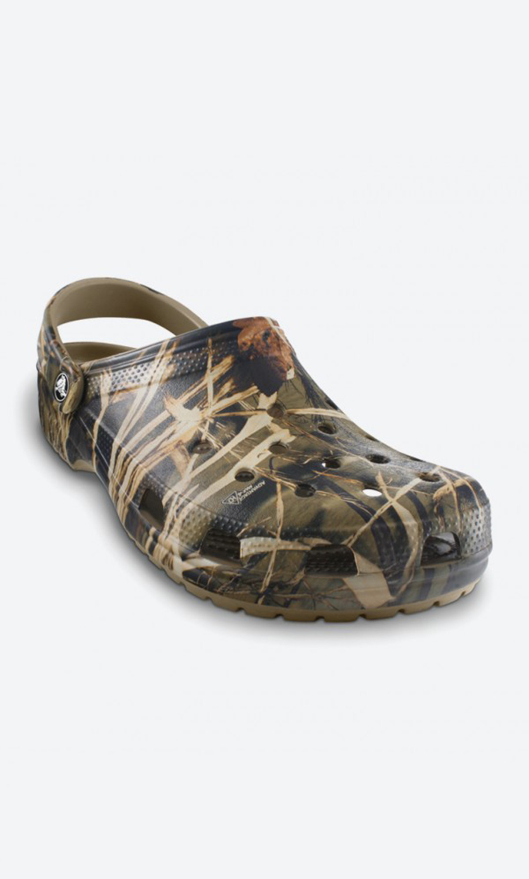 12132-260 قبقاب خلفي بحزام خلفي مطبوع للجنسين من كروكس بتفاصيل مقصوصة-women-shoes-sandals-flats-image-2