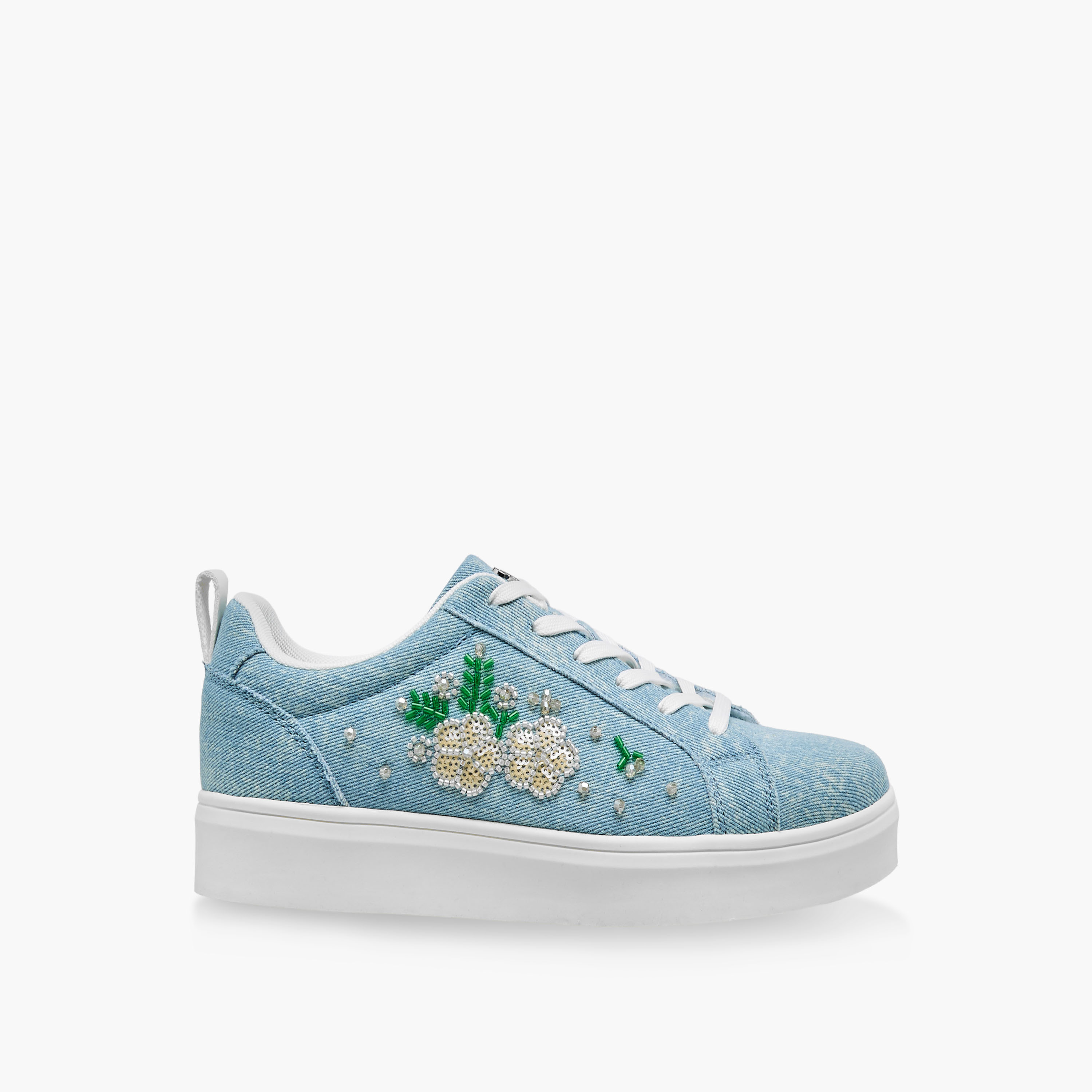 حذاء سنيكرز دنيم مطرز بطول الكاحل للنساء من سيليست-women-shoes-sneakers-image-3