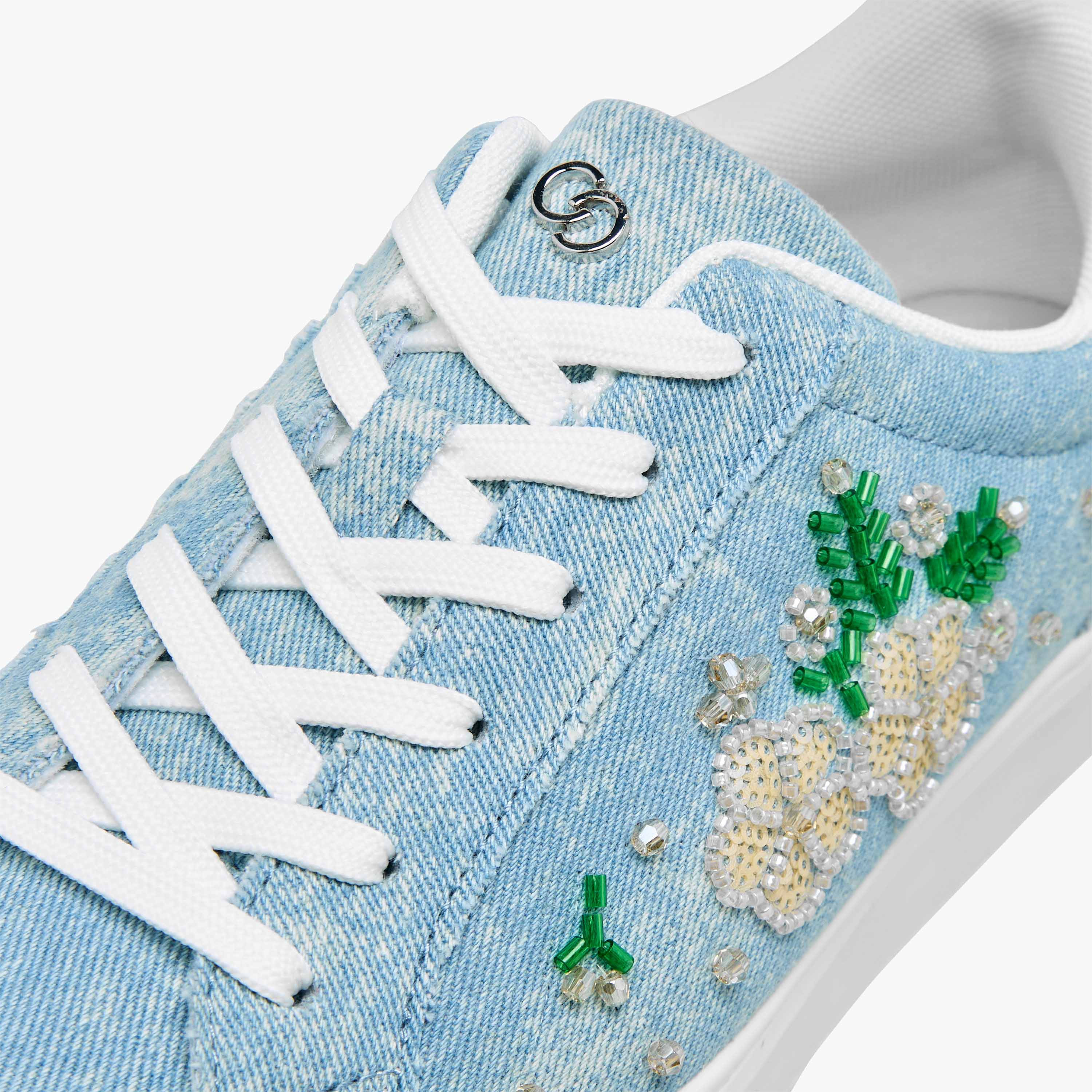 حذاء سنيكرز دنيم مطرز بطول الكاحل للنساء من سيليست-women-shoes-sneakers-image-4