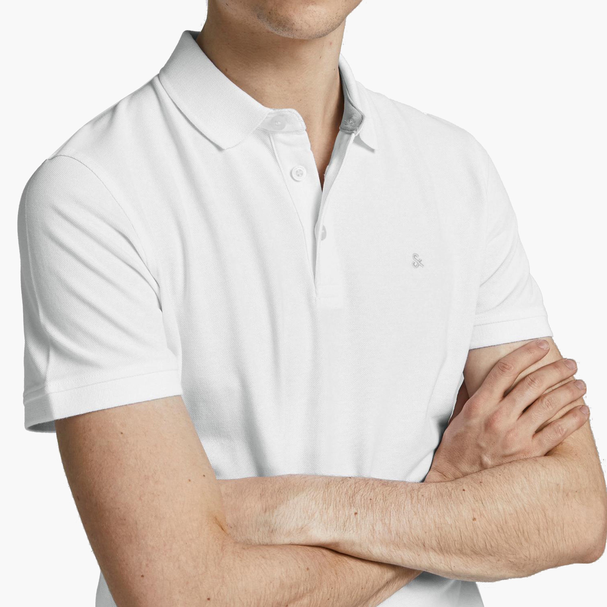 جاك آند جونس أبيض قميص بولو-men-clothing-tshirtsandpolos-polos-image-5