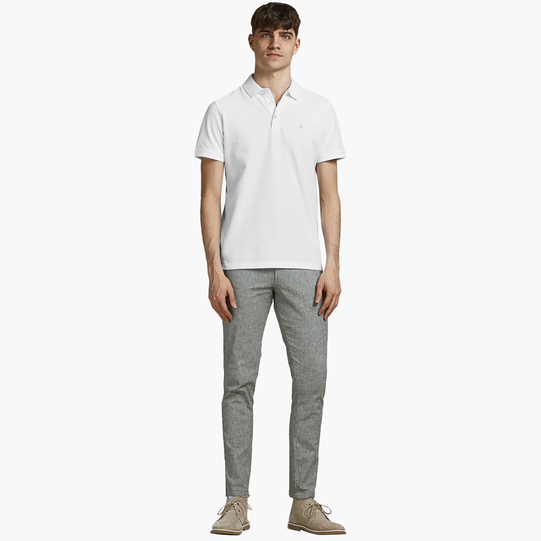 جاك آند جونس أبيض قميص بولو-men-clothing-tshirtsandpolos-polos-image-7