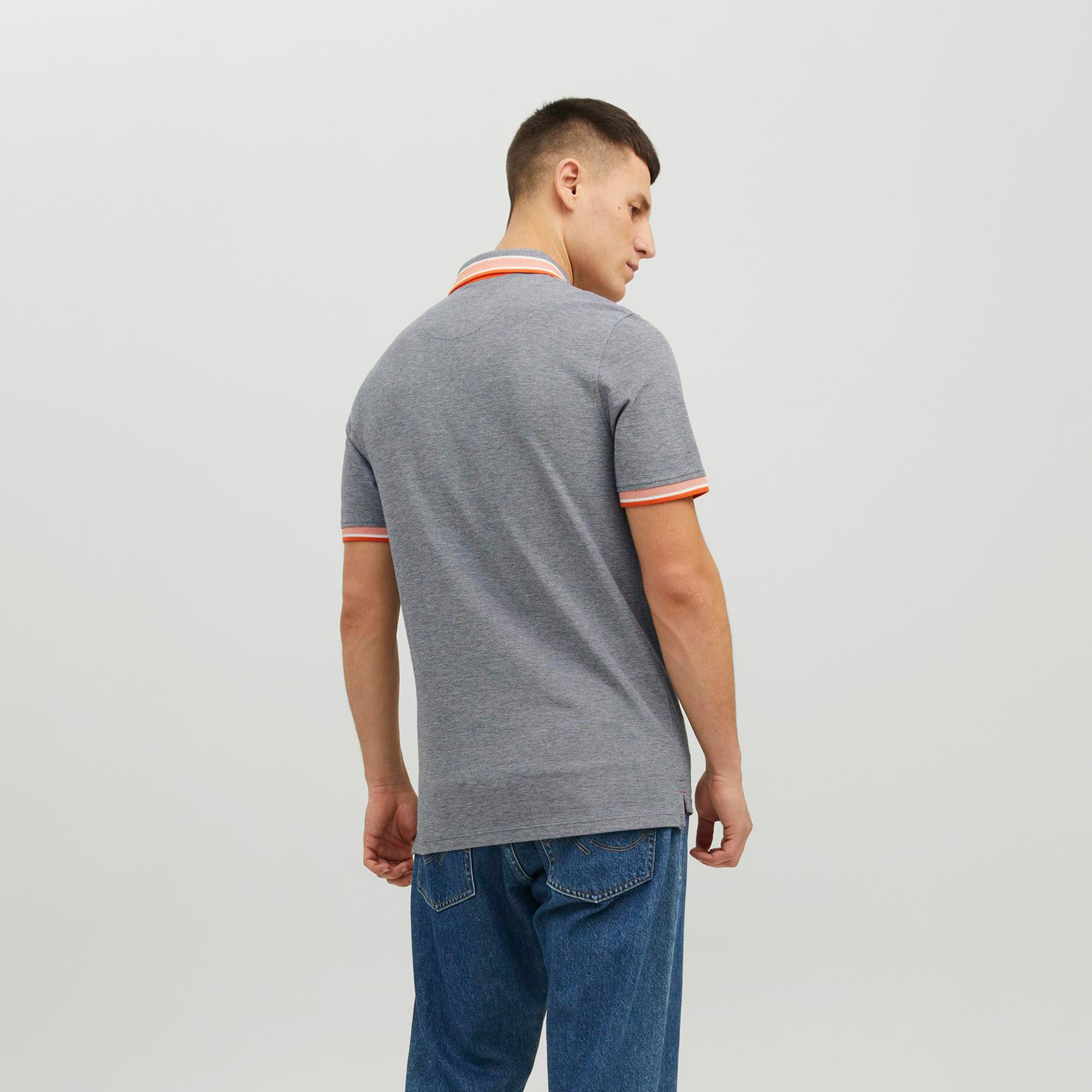 Jack & Jones Plain Collared Short Sleeves Polo T-Shirt-men-clothing-tshirtsandpolos-polos-image-4