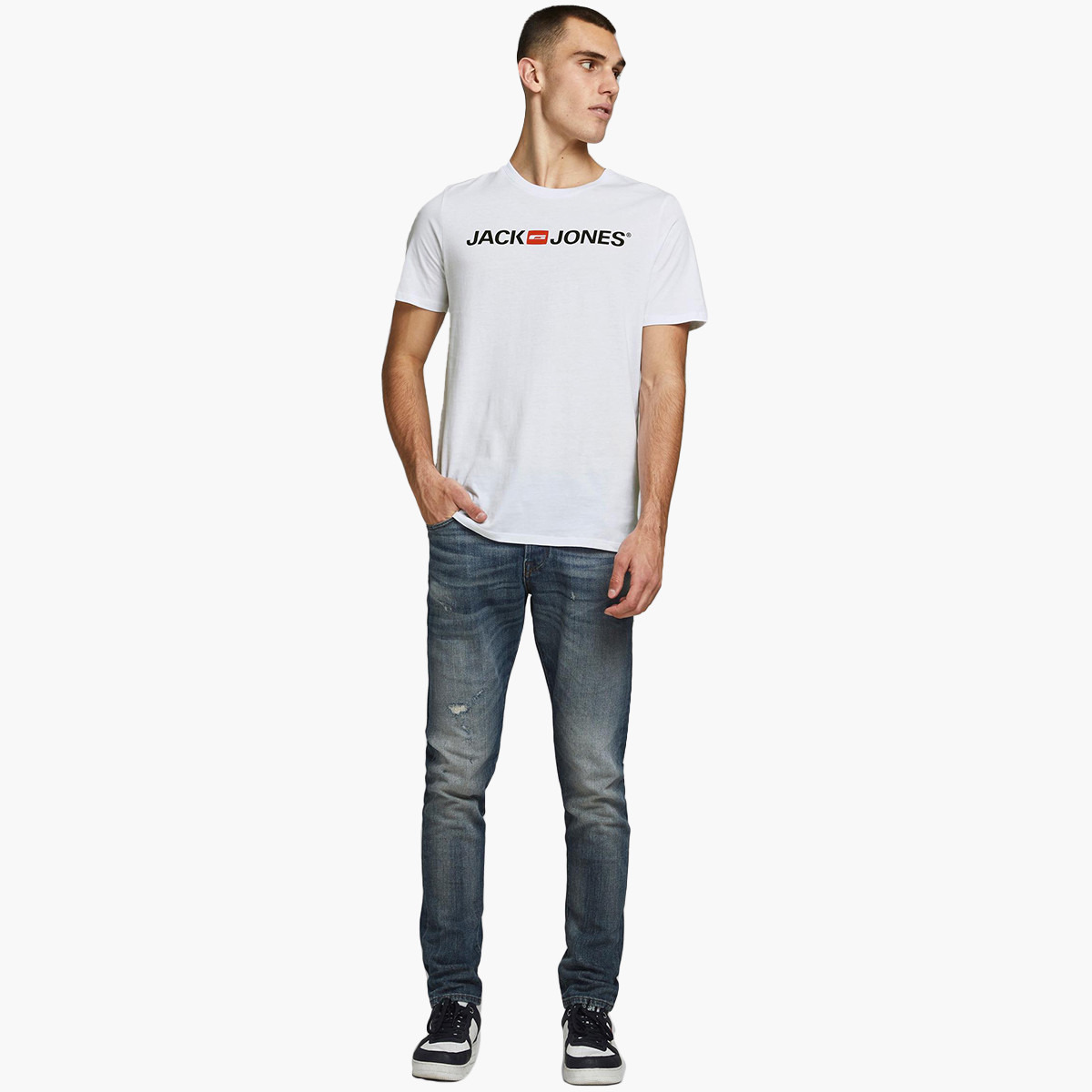 Jack & Jones Men Logo Crew Neck T-Shirt-men-clothing-tshirtsandpolos-tshirts-image-6