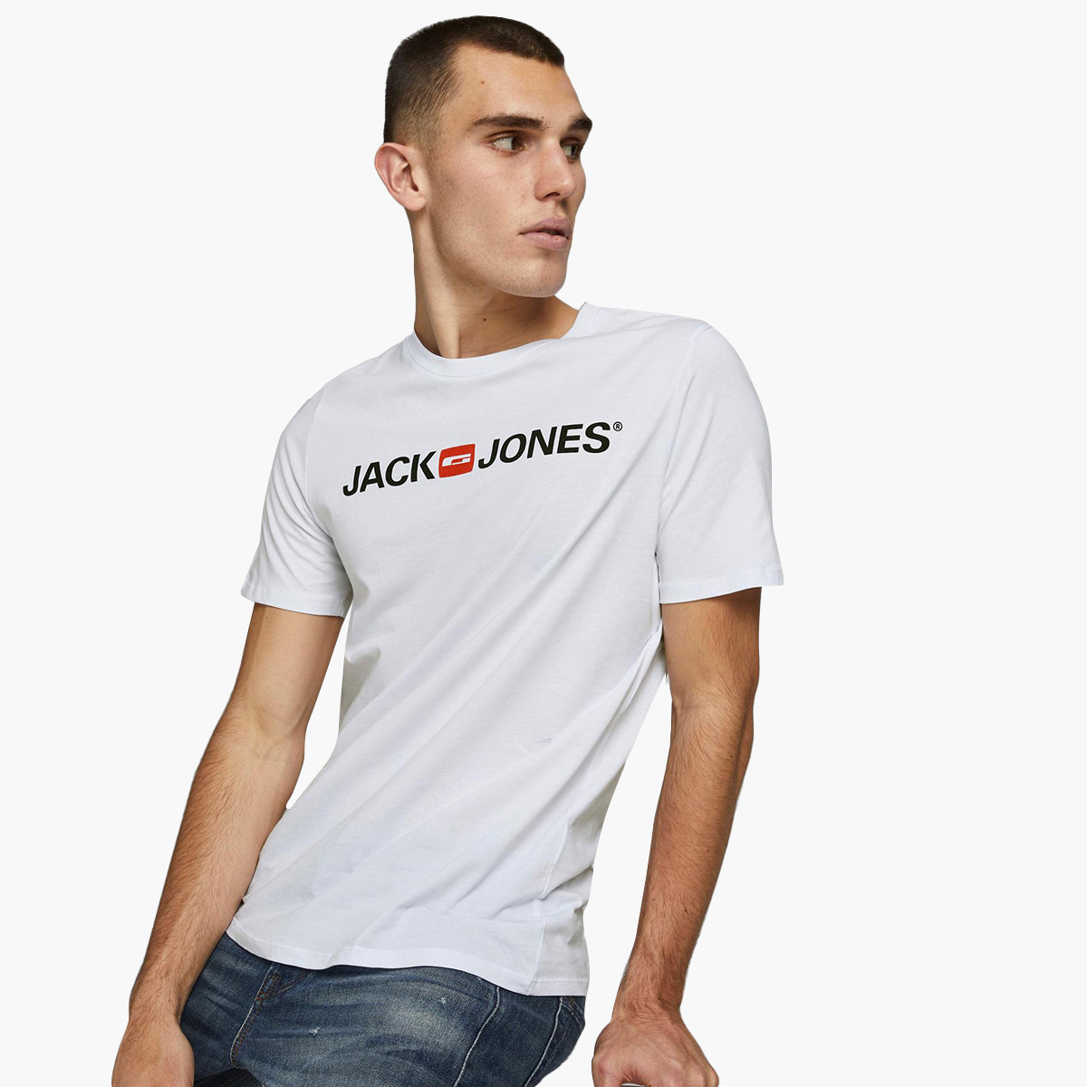 Jack & Jones Men Logo Crew Neck T-Shirt-men-clothing-tshirtsandpolos-tshirts-image-7
