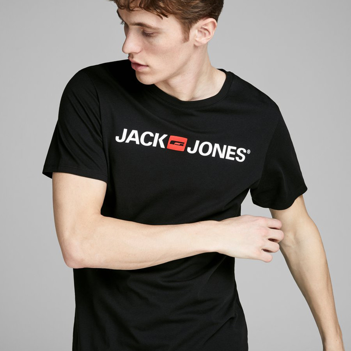 Jack & Jones Printed Crew Neck T-shirt with Short Sleeves-men-clothing-tshirtsandpolos-tshirts-image-6