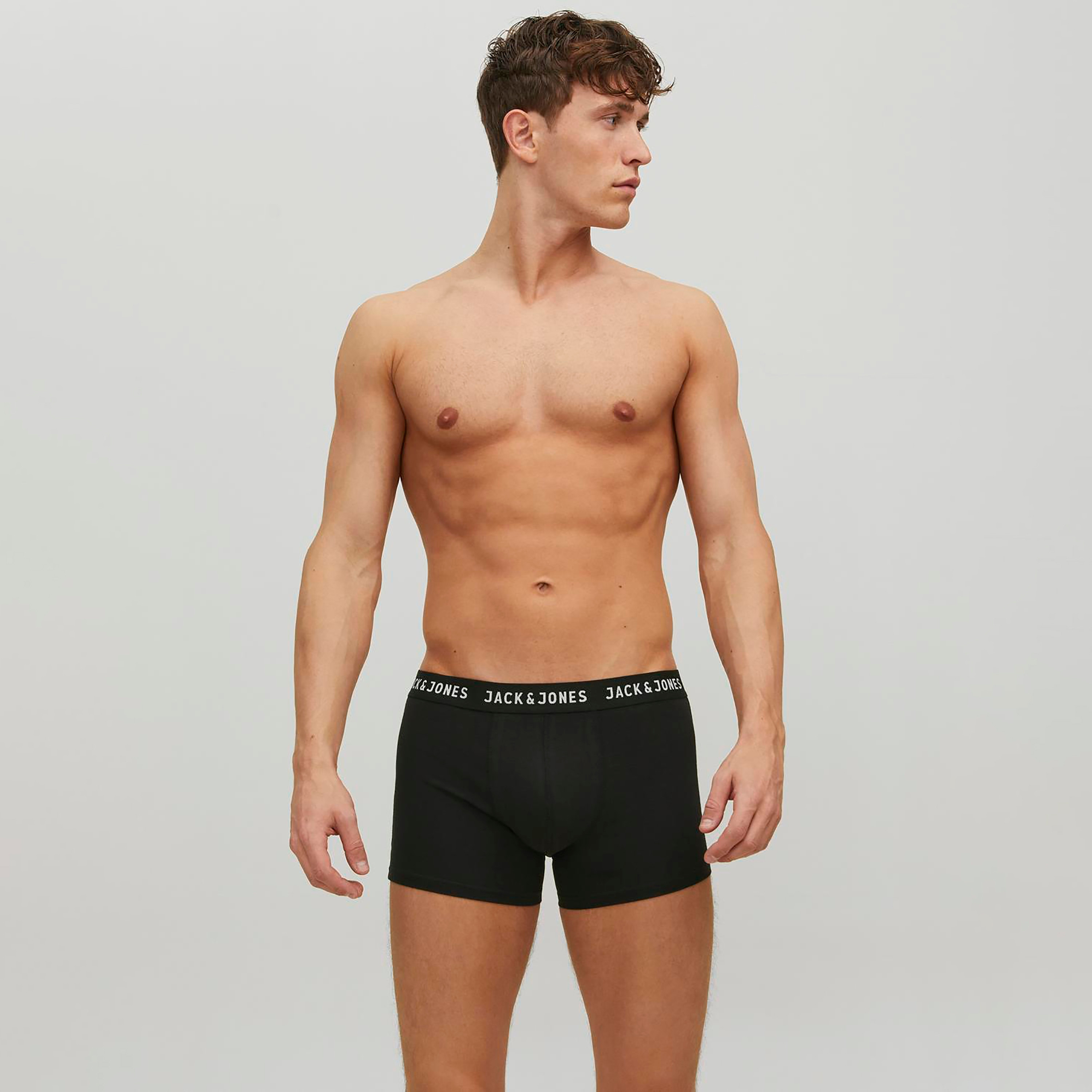 Jack & Jones Solid Trunks - Set of 2-men-clothing-innerwear-underwear-image-1