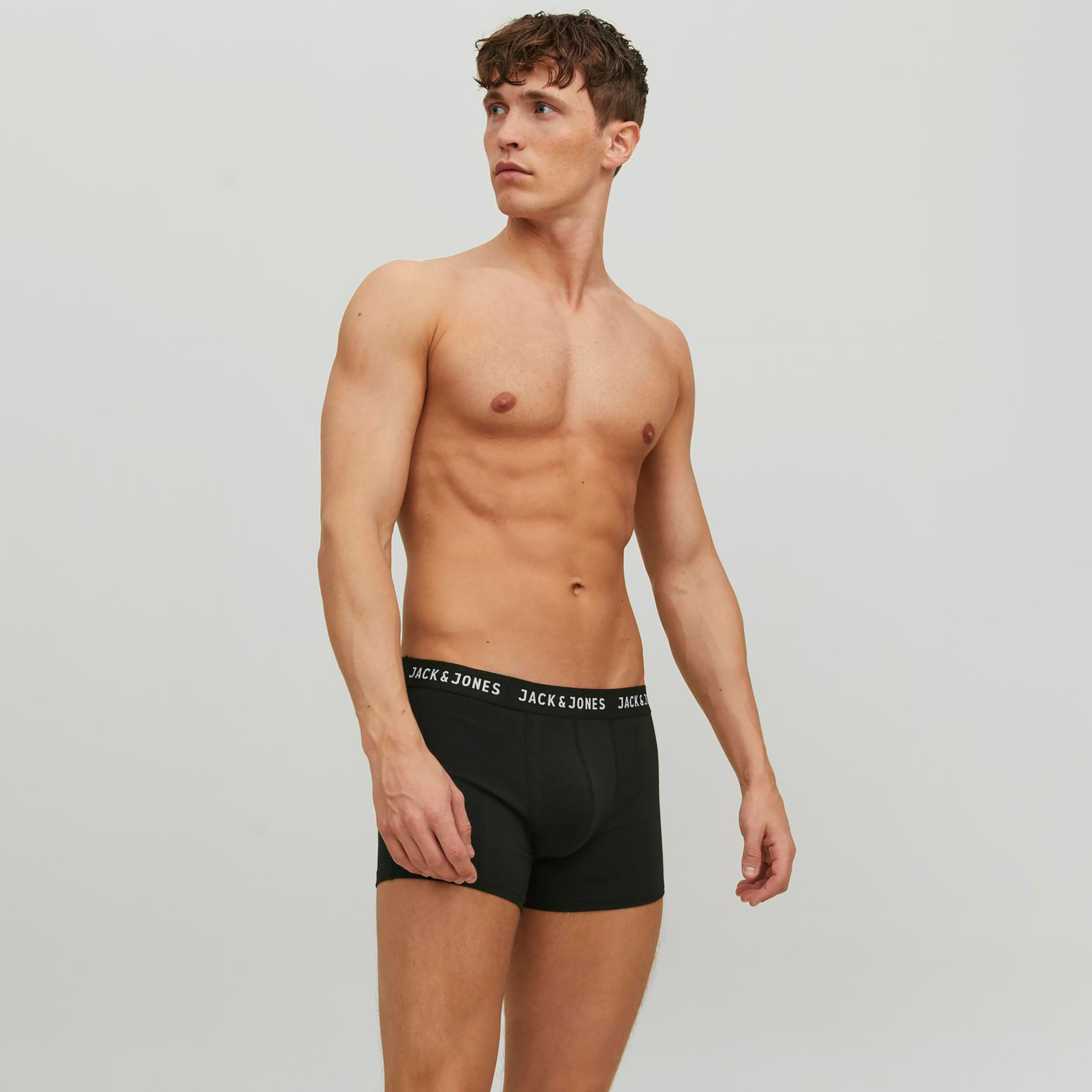 Jack & Jones Solid Trunks - Set of 2-men-clothing-innerwear-underwear-image-2