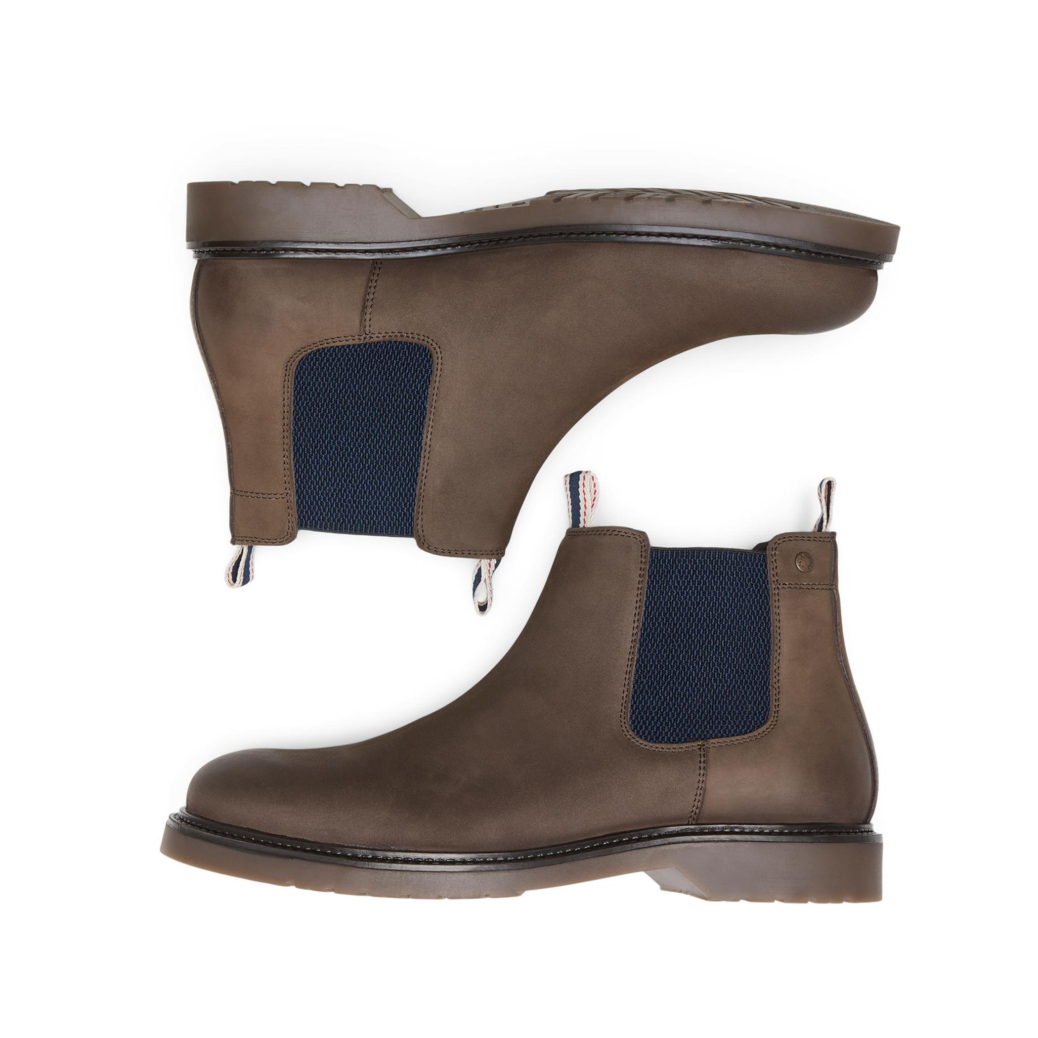 أحذية جلدية صلبة من تشيلسي من جاك آند جونز للرجال بلون بني-men-shoes-boots-image-4