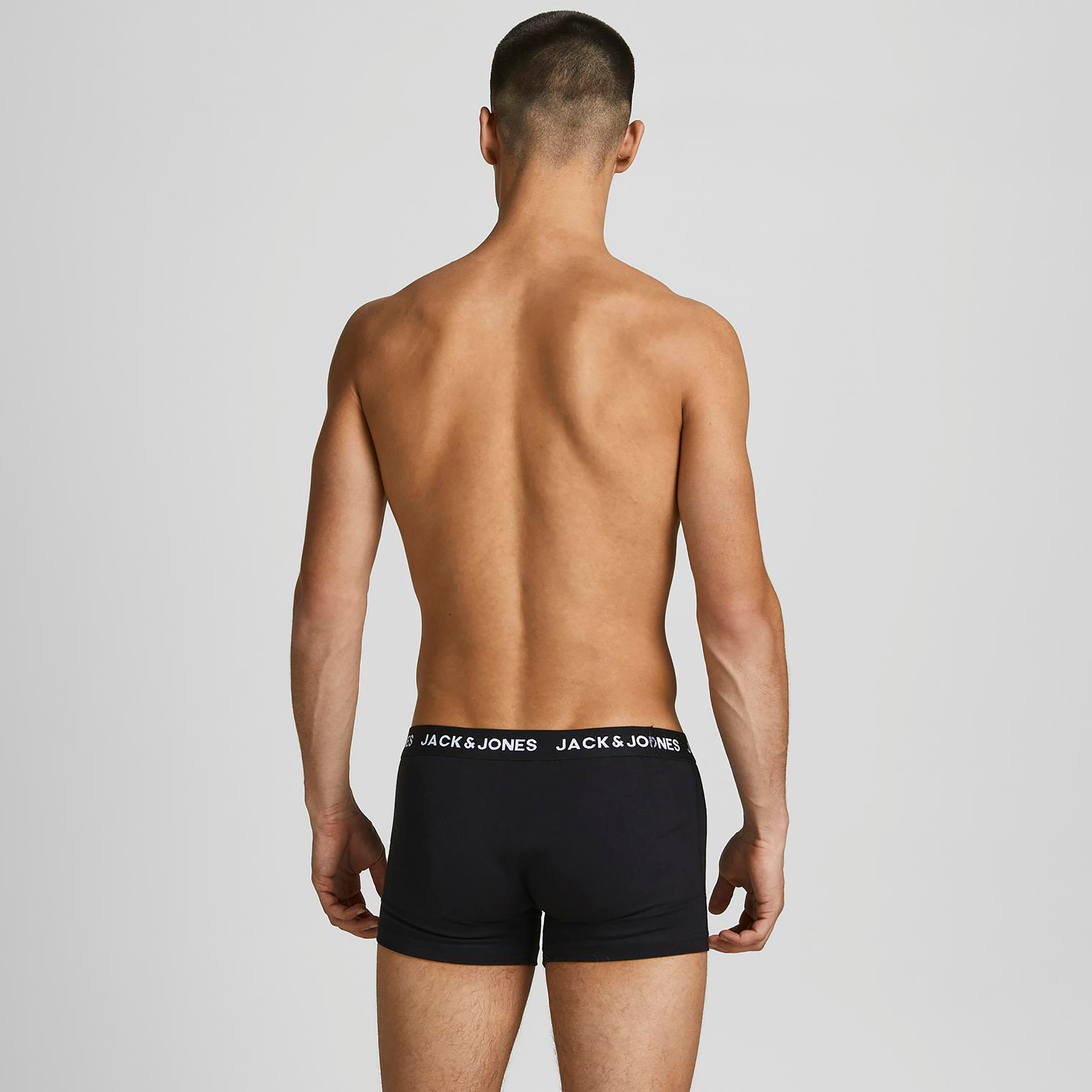 مجموعة من 5 جاكوي ترانكس سادة من جاك آند جونز للرجال-men-clothing-innerwear-underwear-image-5