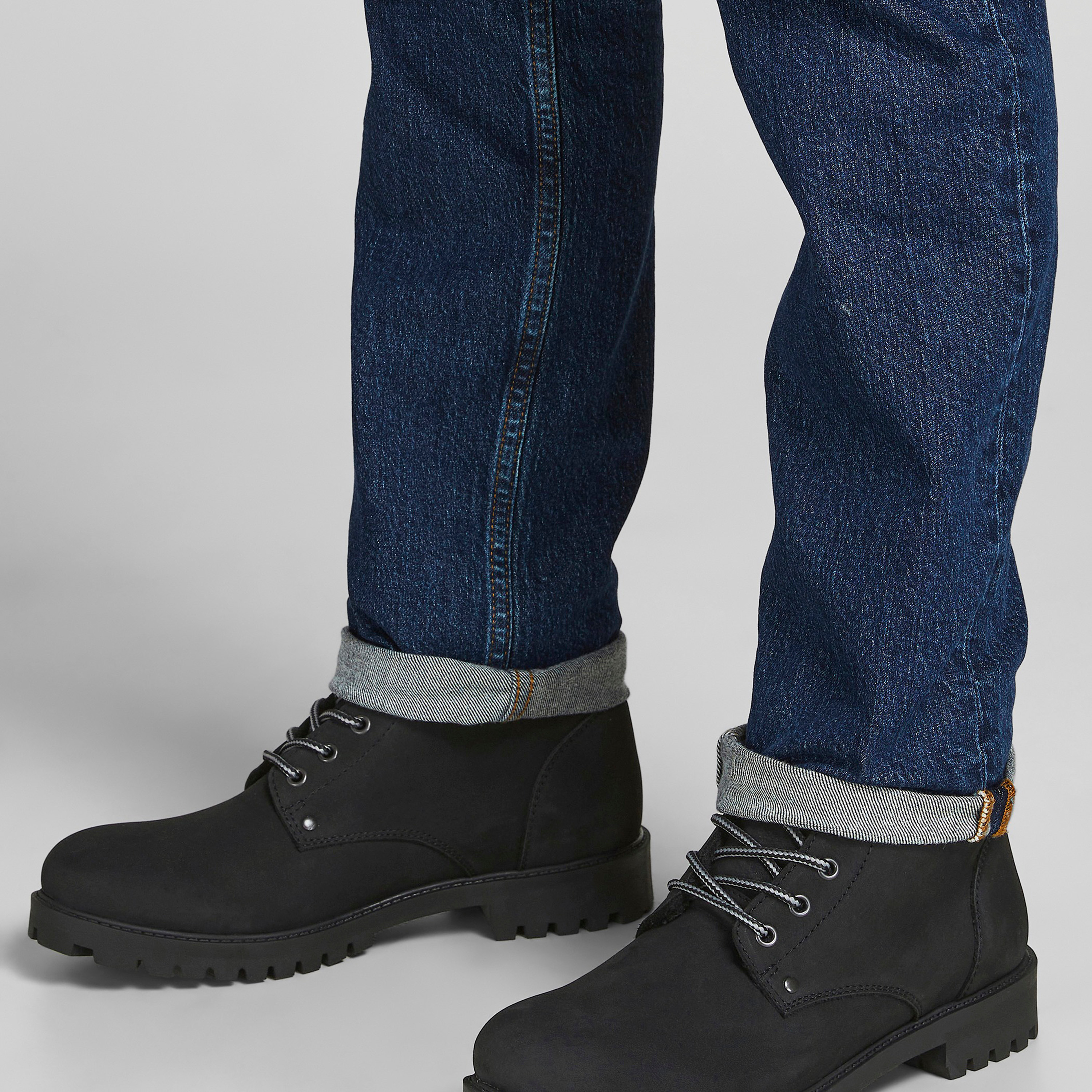 Jack & Jones Round Toe High Top Lace-Up Boots | 12142357-men-shoes-boots-image-2
