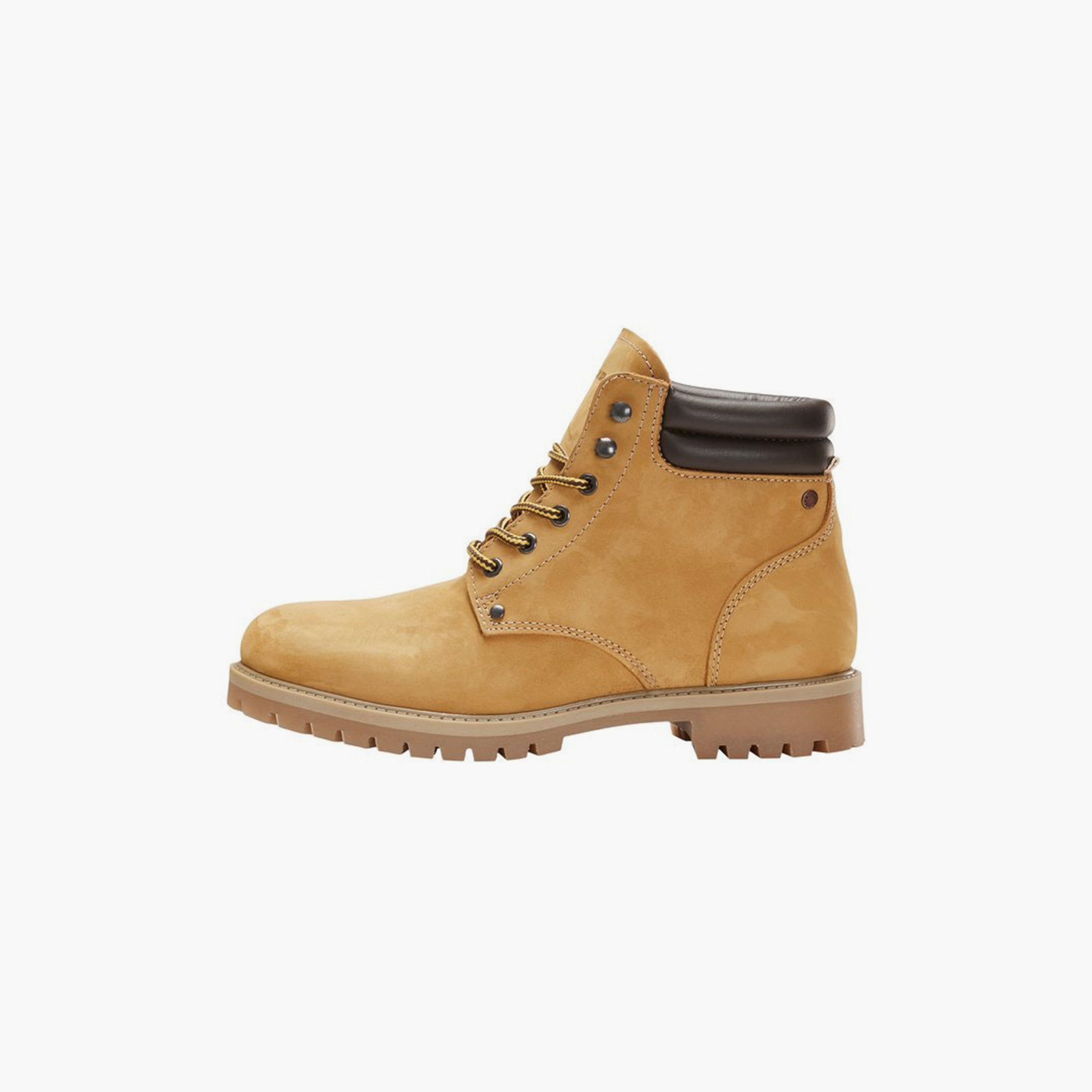 Jack & Jones Round Toe High Top Lace-Up Boots | 12142357-men-shoes-boots-image-8