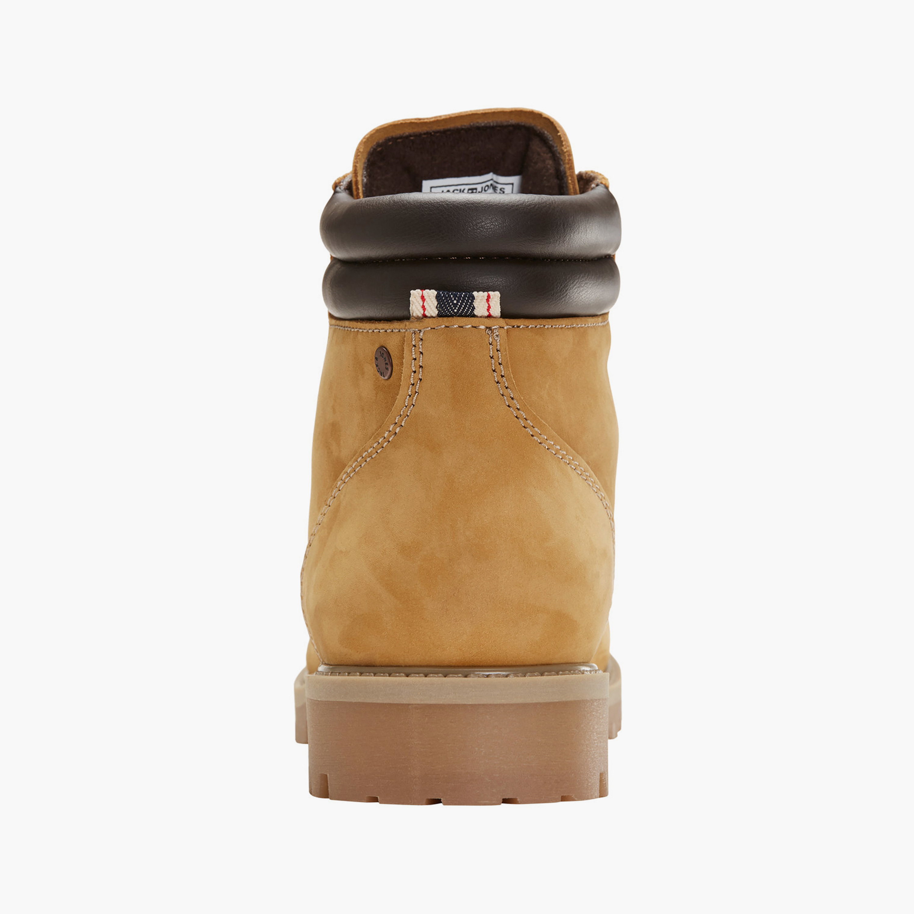 Jack & Jones Round Toe High Top Lace-Up Boots | 12142357-men-shoes-boots-image-11
