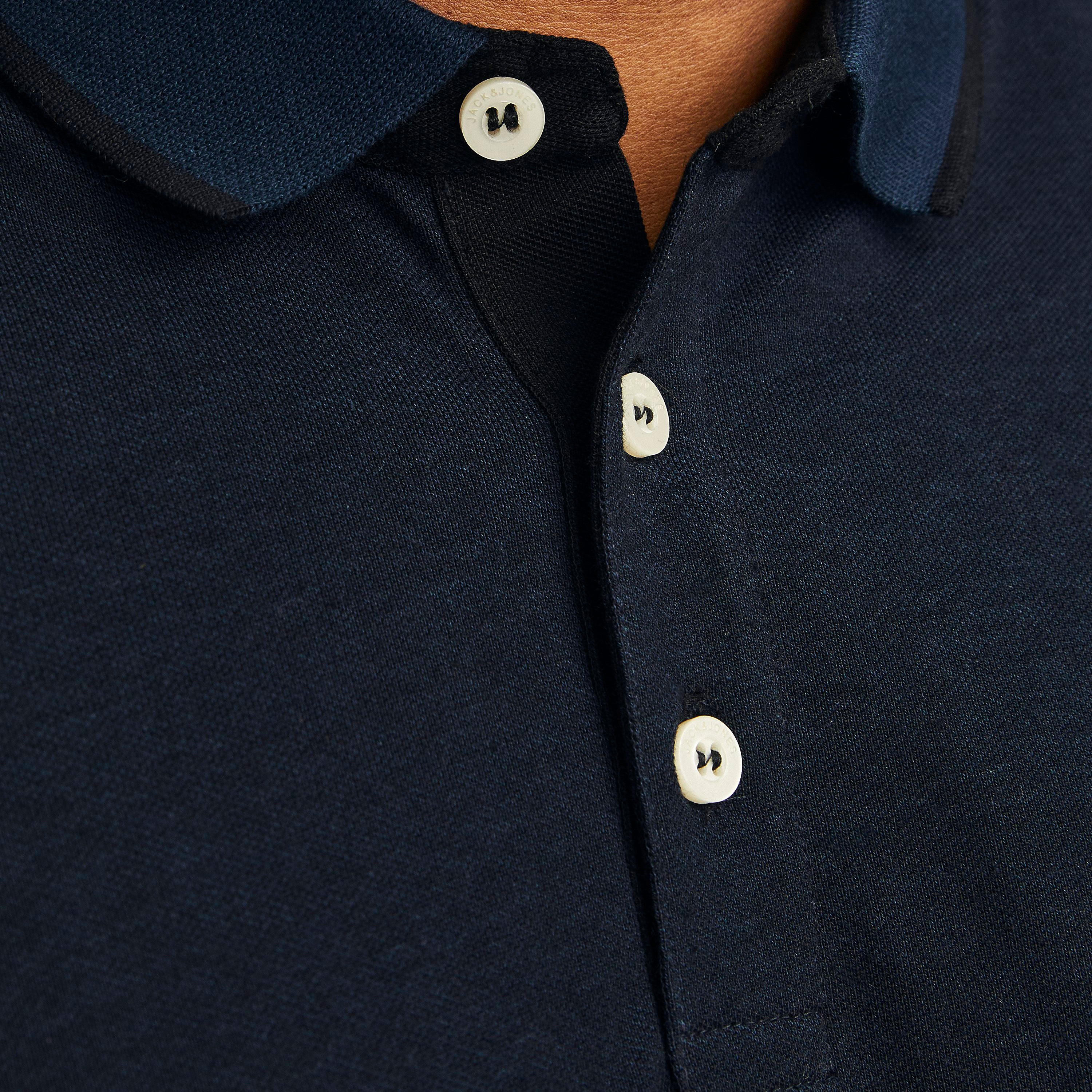 Jack & Jones Plus Size Plain Collared Short Sleeves Polo T-Shirt-men-clothing-tshirtsandpolos-polos-image-12