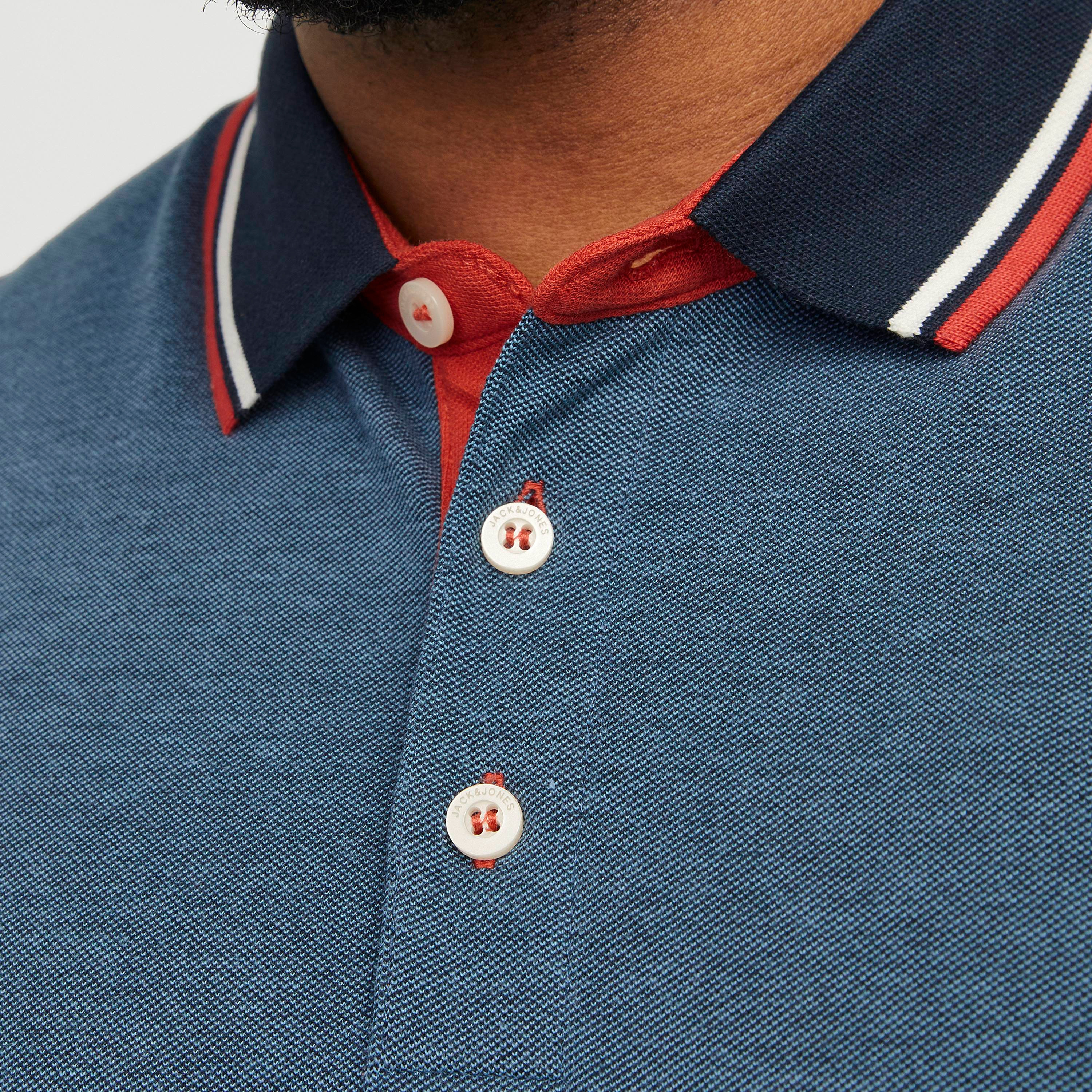 Jack & Jones Plus Size Plain Collared Short Sleeves Polo T-Shirt-men-clothing-tshirtsandpolos-polos-image-16