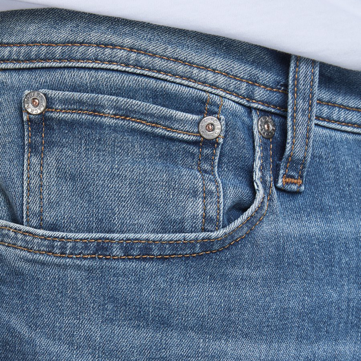 Jack & Jones Solid Mid Rise Denim Jeans with Pockets-men-clothing-bottoms-jeans-image-4