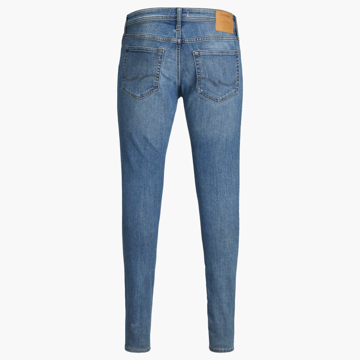 Jack & Jones Solid Mid Rise Denim Jeans with Pockets-men-clothing-bottoms-jeans-image-8