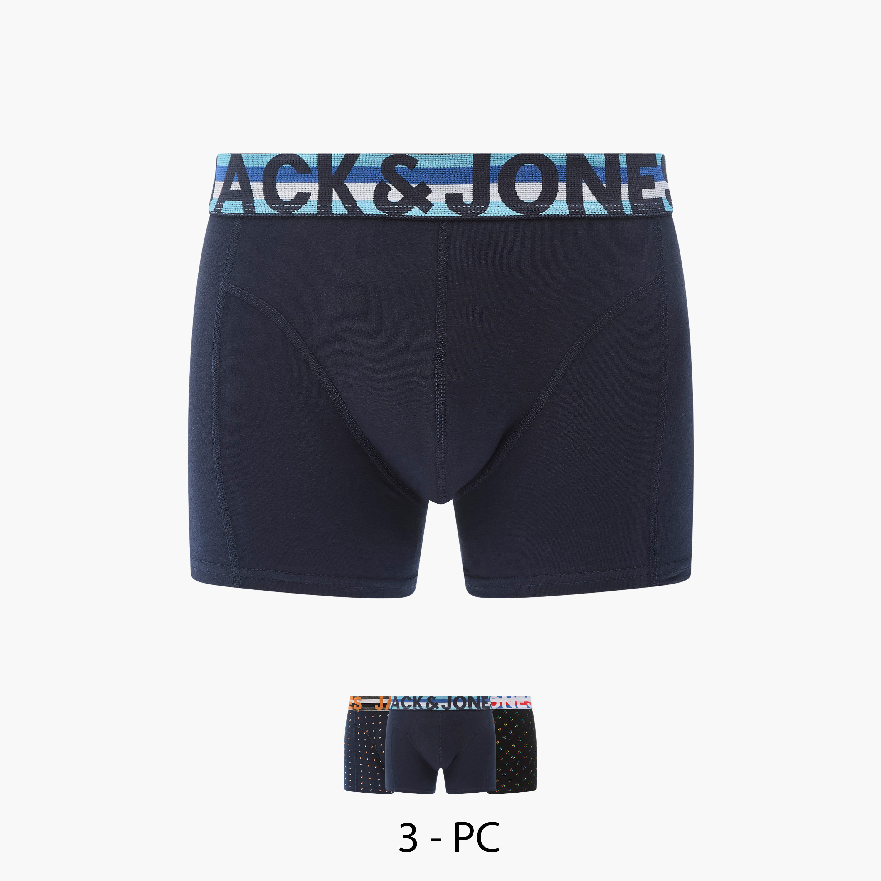 سراويل داخلية متعددة الألوان من جاك أند جونز - طقم 3 قطع-men-clothing-innerwear-underwear-image-9