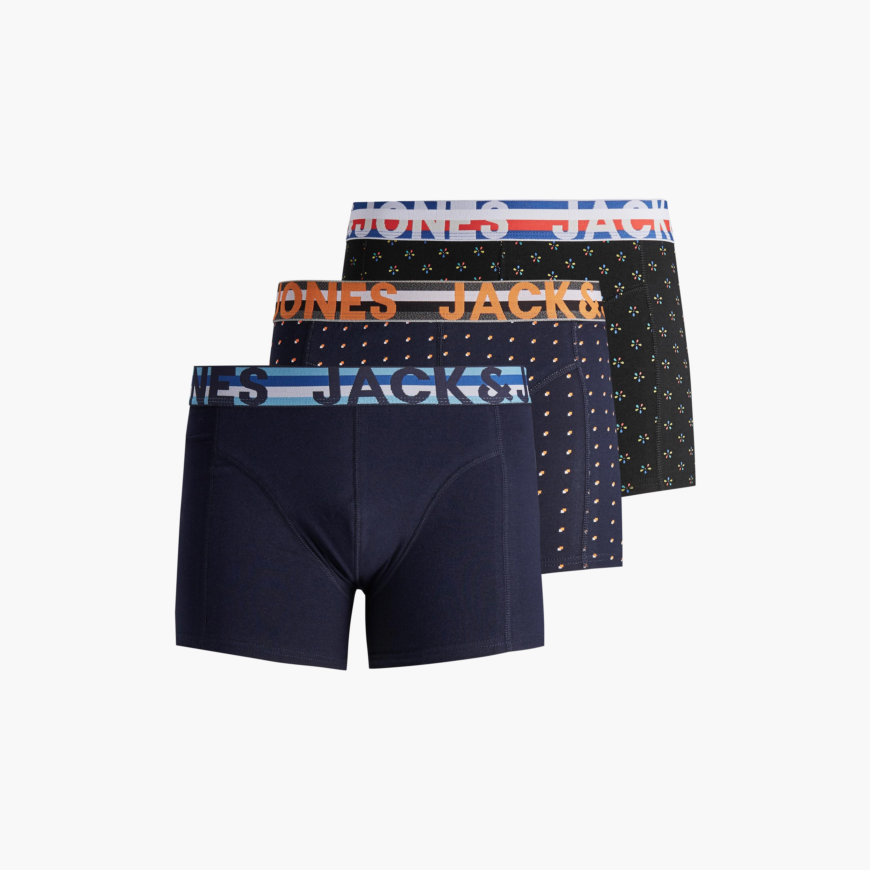 سراويل داخلية متعددة الألوان من جاك أند جونز - طقم 3 قطع-men-clothing-innerwear-underwear-image-1